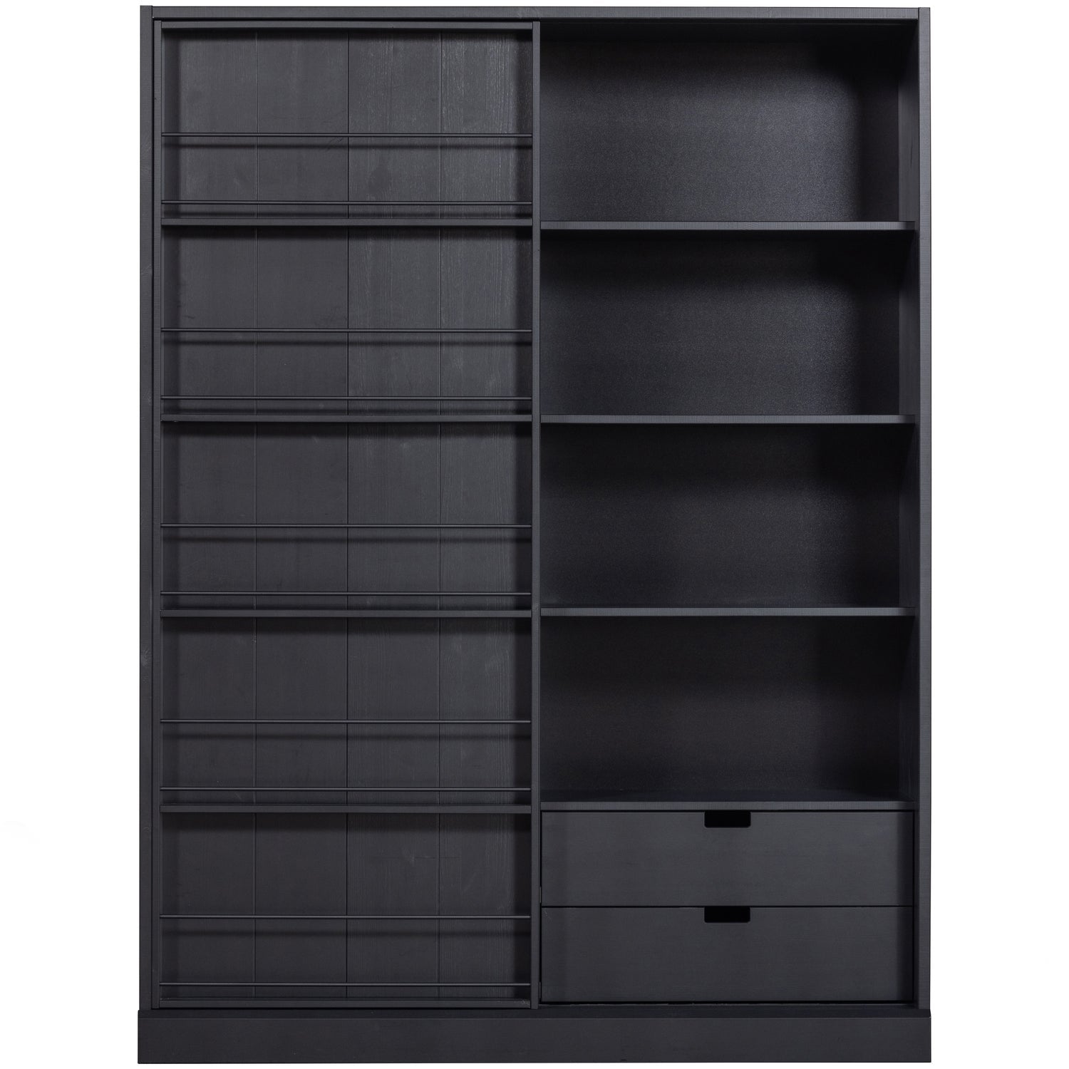 Credenza 1 anta scorrevole 2 cassetti Swing 200x150 cm