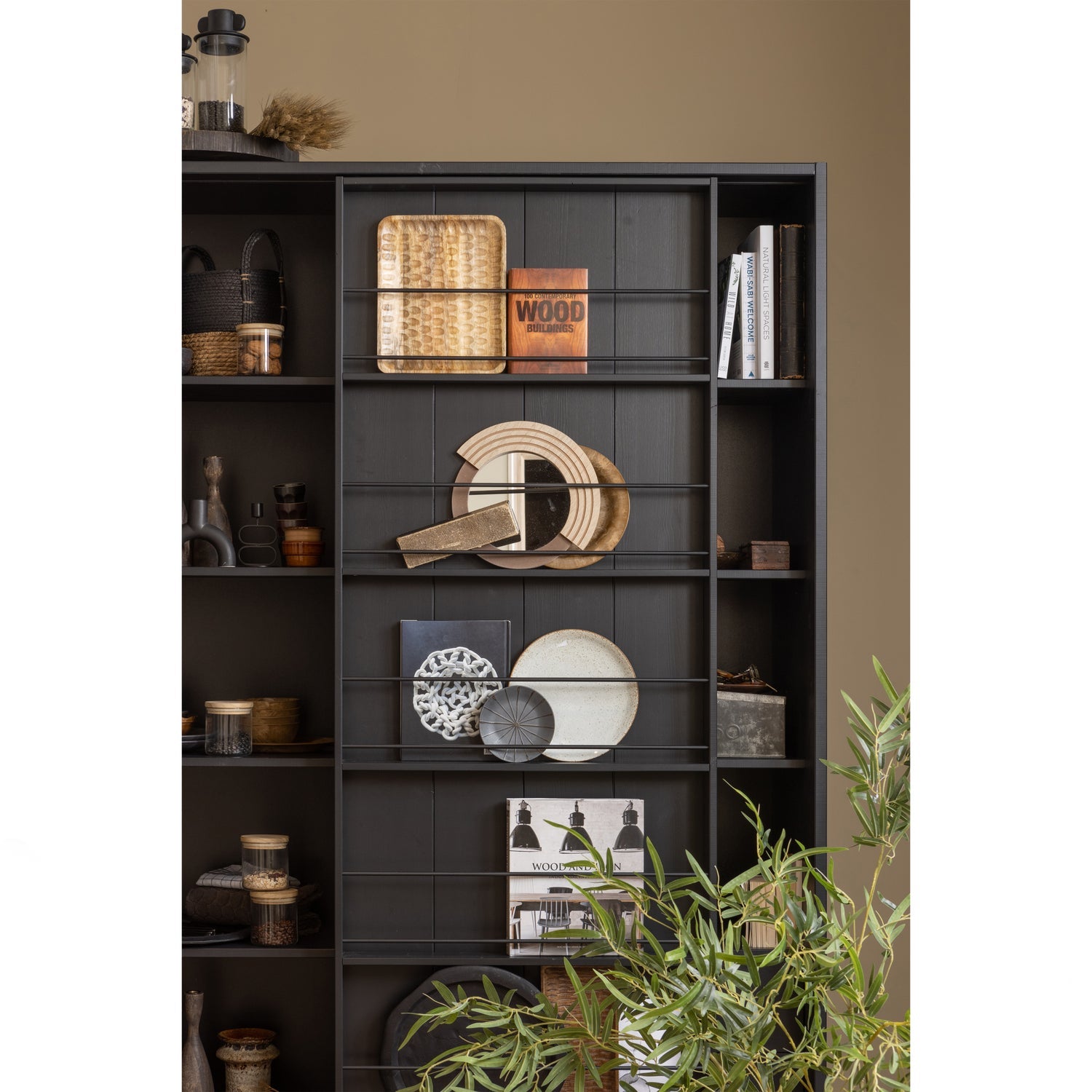 Credenza 1 anta scorrevole 2 cassetti Swing 200x150 cm