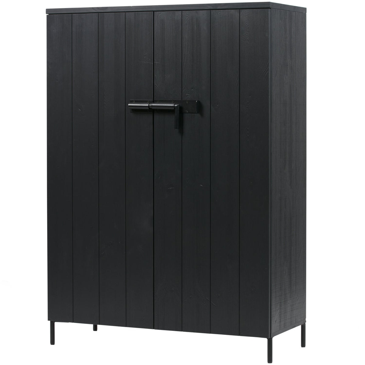 Credenza 2 ante in legno di pino Roka 100x140 cm