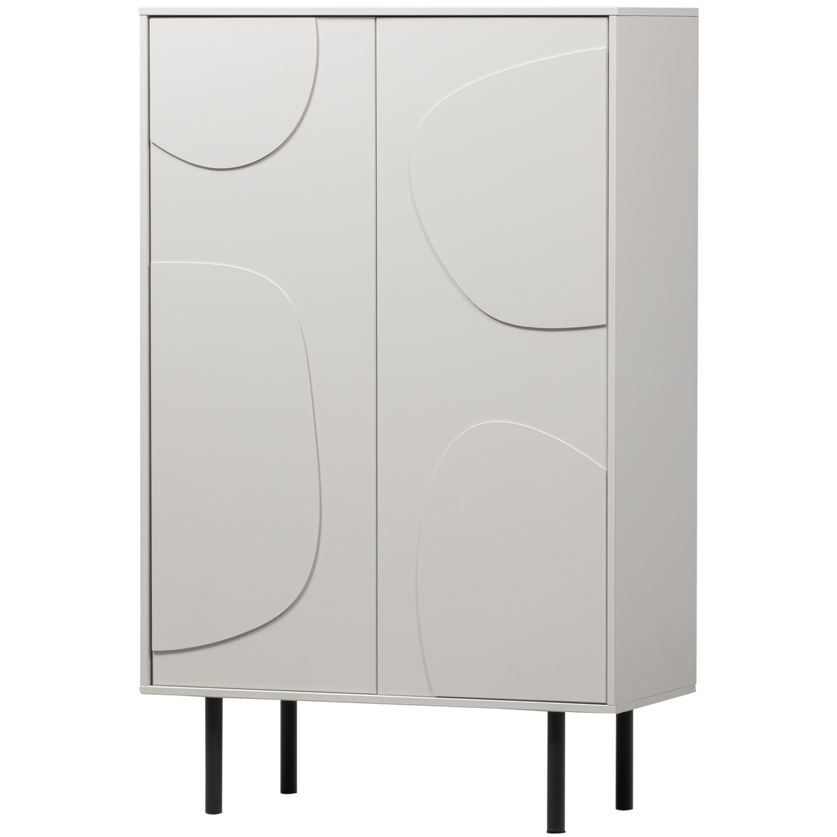 Credenza 2 ante in legno di pino Cadiz 135x85 cm