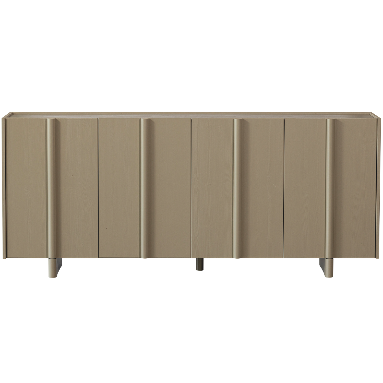 Madia 4 ante in legno di pino Basu 200x85 cm