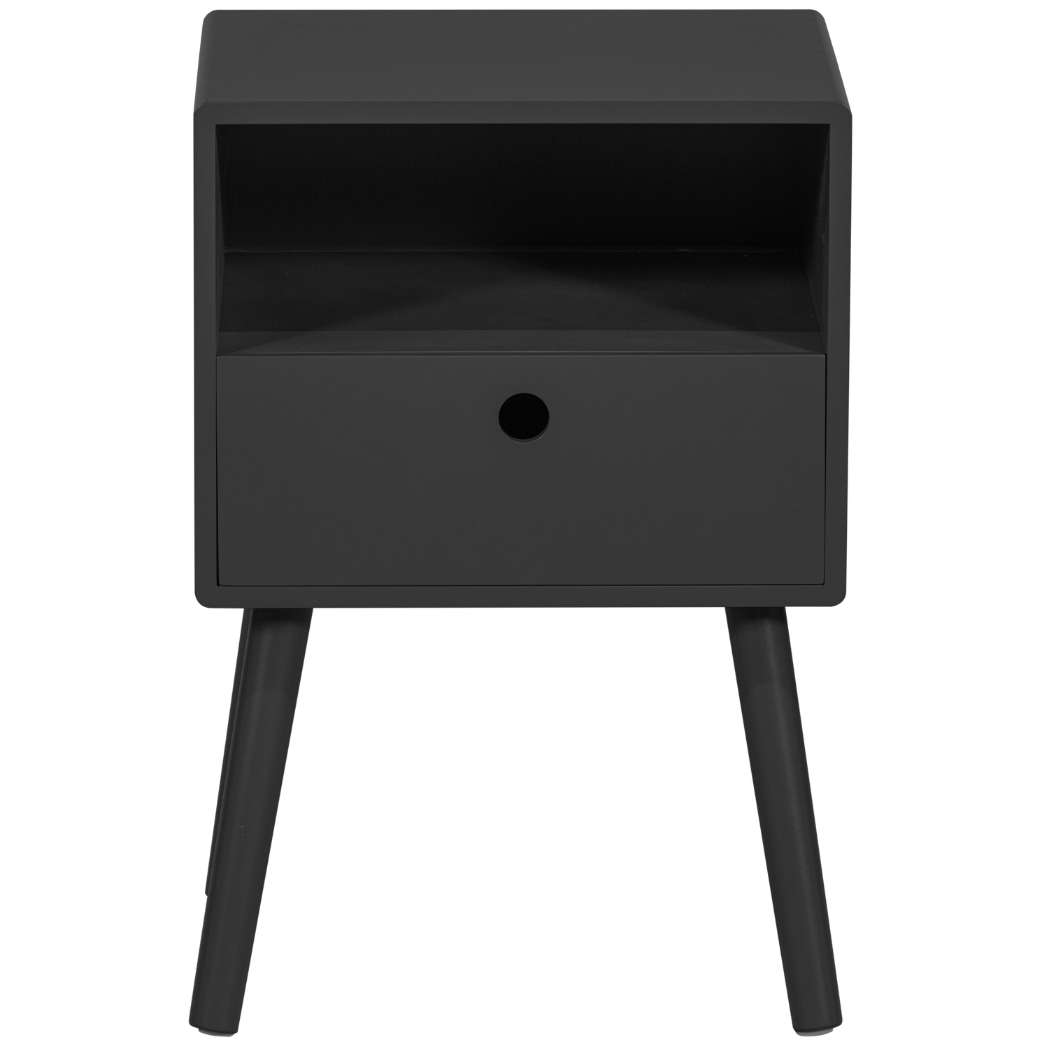 Comodino 1 cassetto in legno Ozzy 53x36 cm