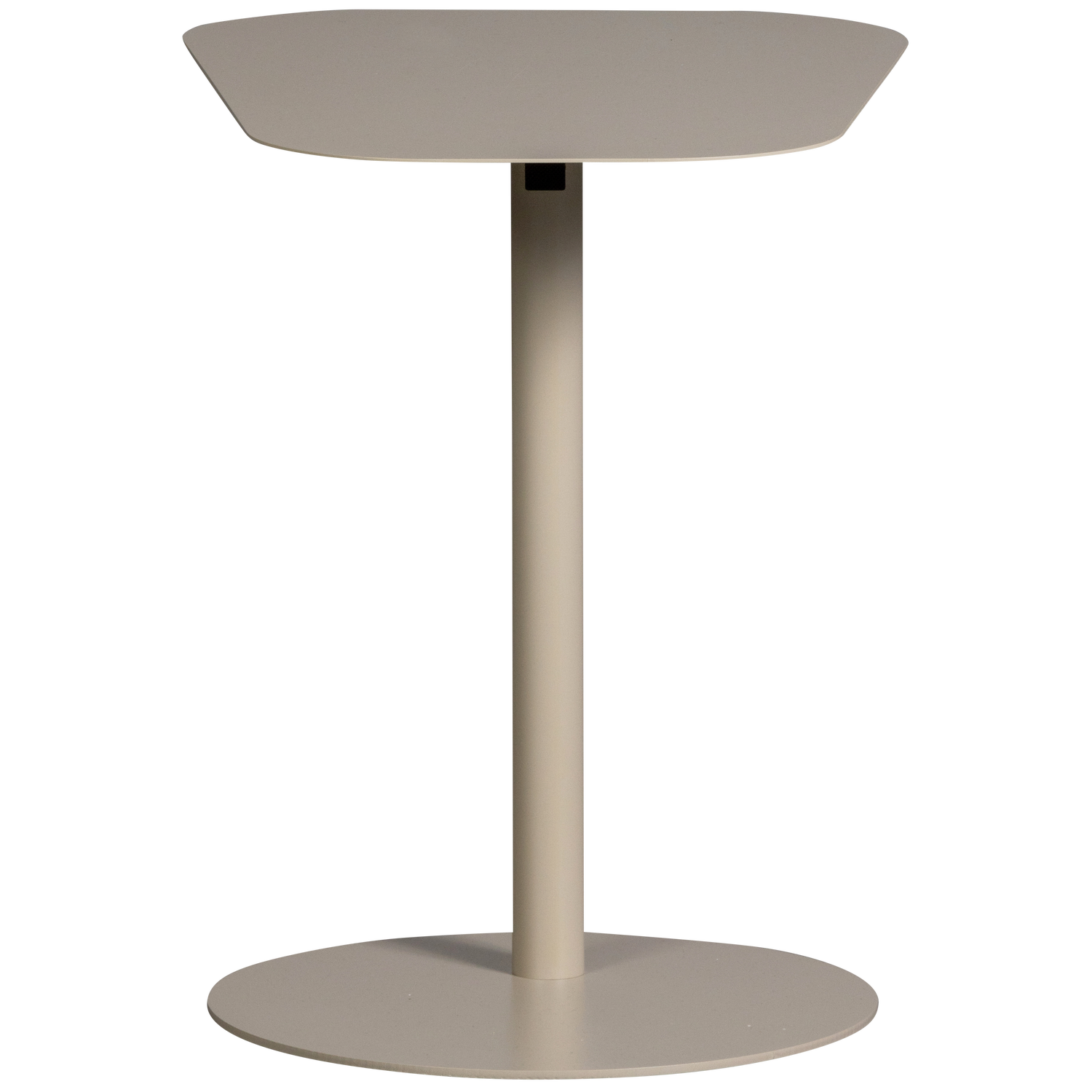 Tavolino in metallo Lia 50x50 cm