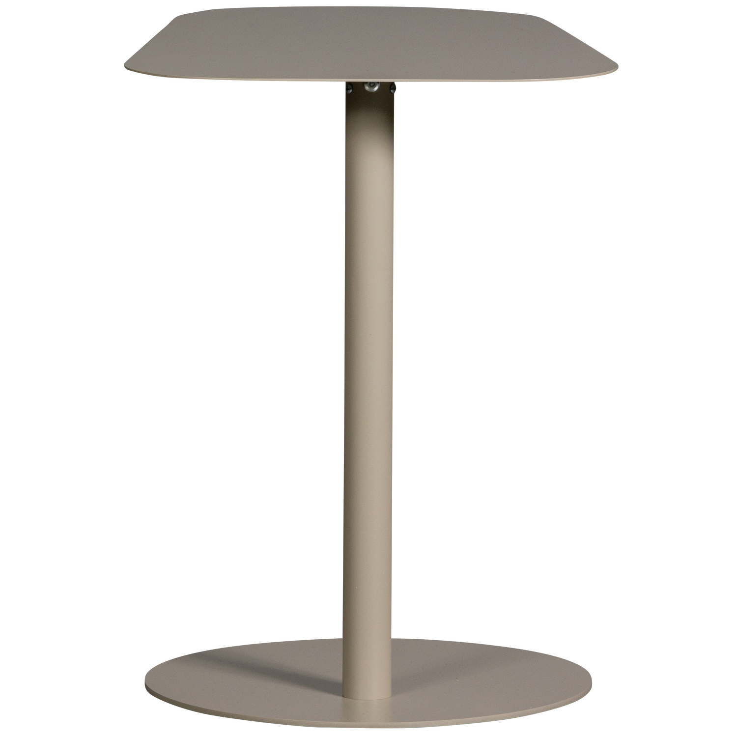 Tavolino in metallo Lia 50x50 cm