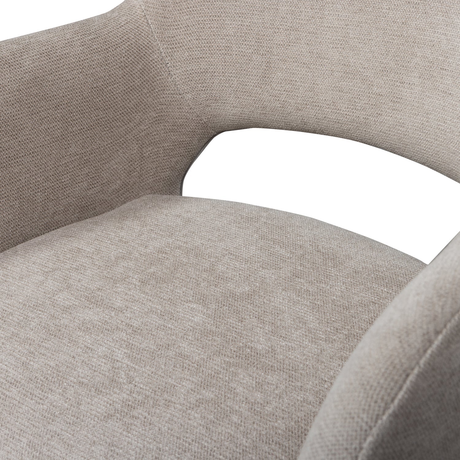 Set di 2 poltrone in poliestere con braccioli Jenny 58x80 cm