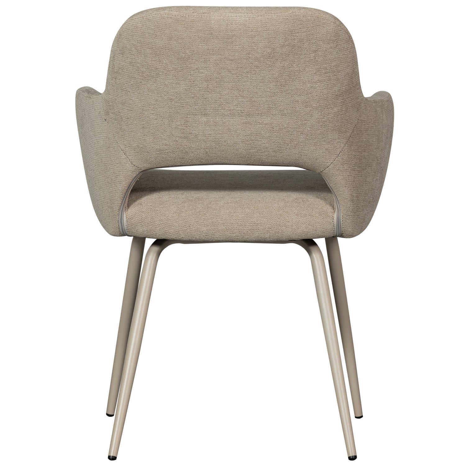 Set di 2 poltrone in poliestere con braccioli Jenny 58x80 cm