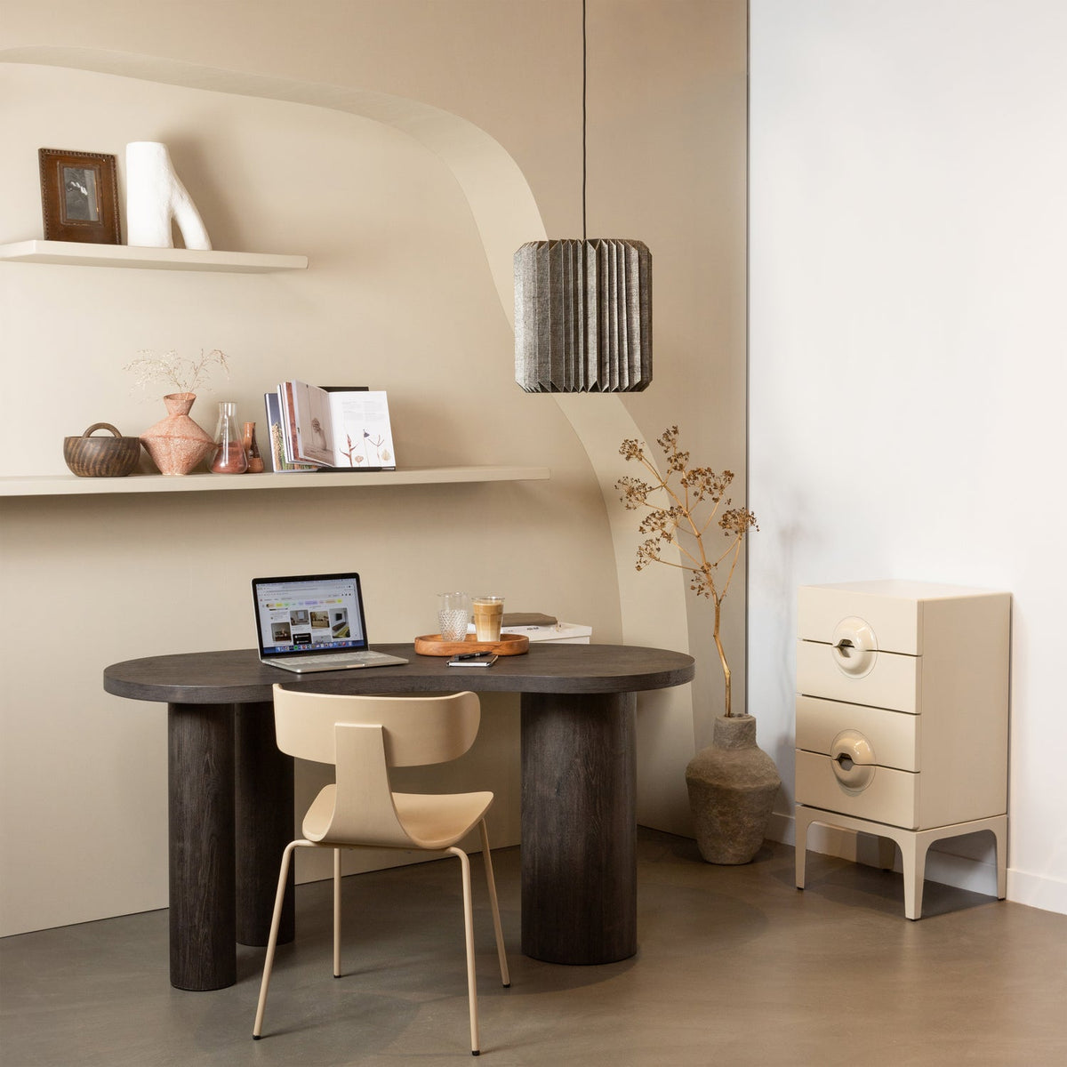 Set di 2 sedie da pranzo Aya 77x50 cm