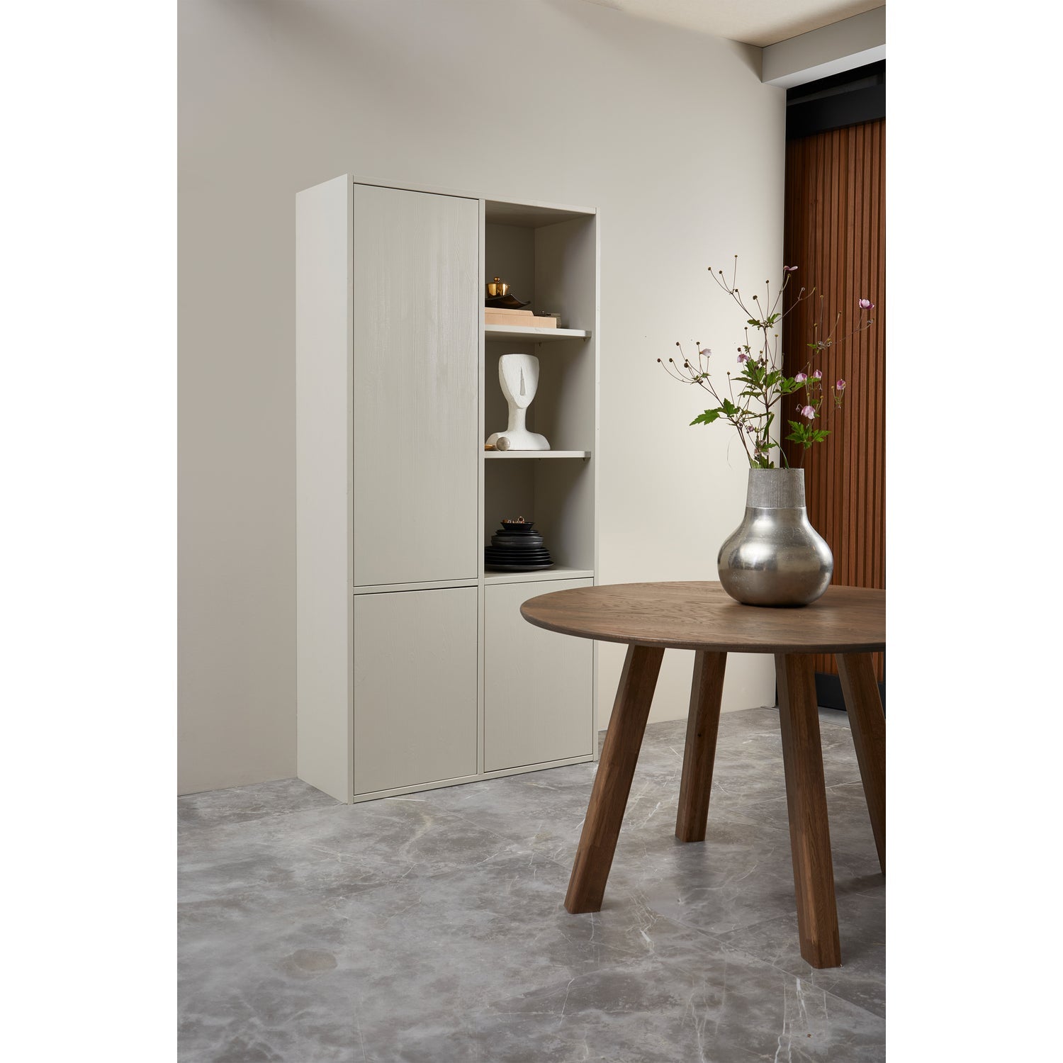 Tavolo da pranzo rotondo in rovere Tablo 119x75 cm