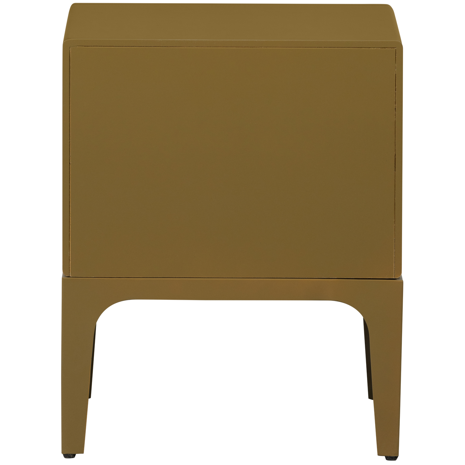 Comodino 2 cassetti in legno Merge 44x45 cm