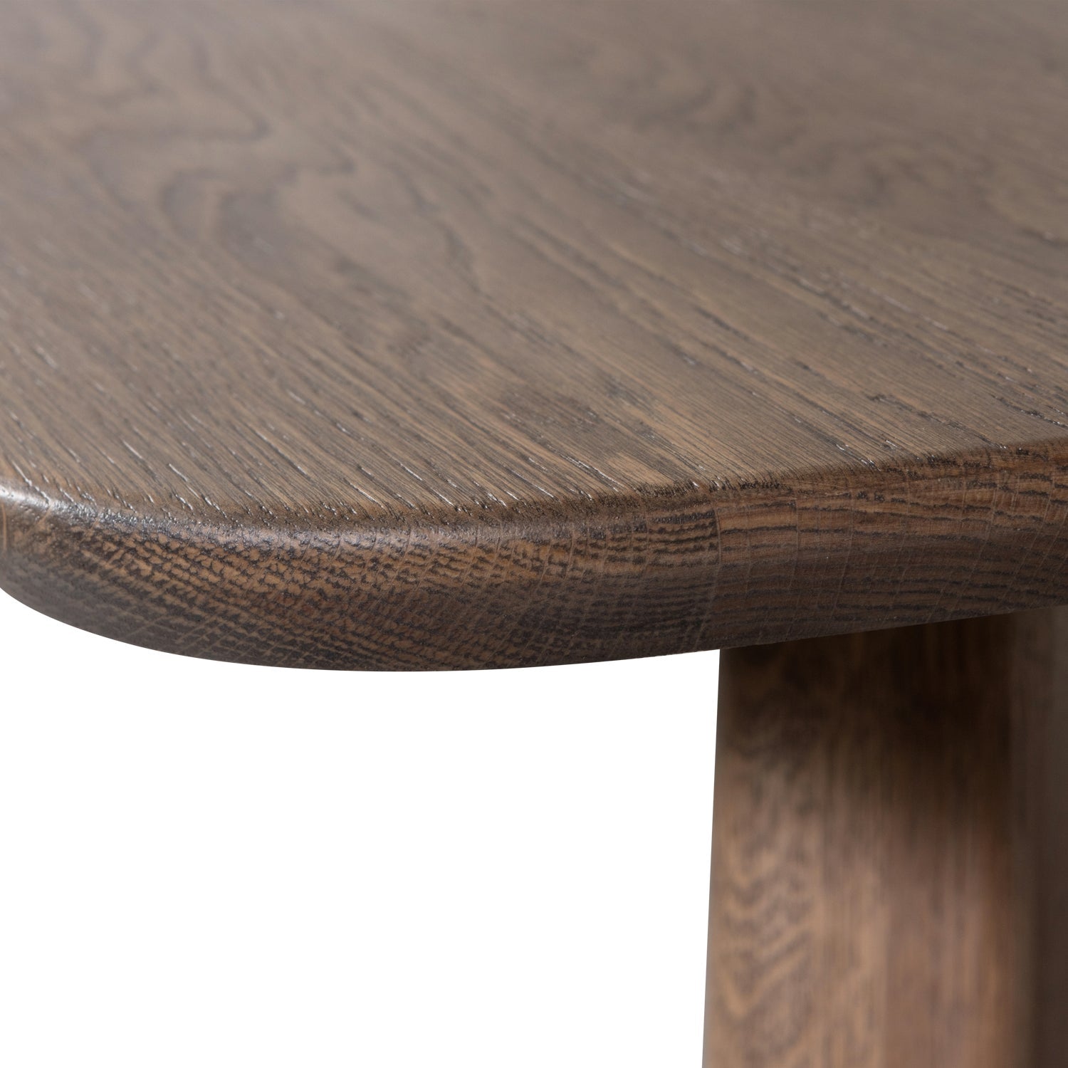 Tavolo da pranzo ovale in rovere Tablo 74x220 cm