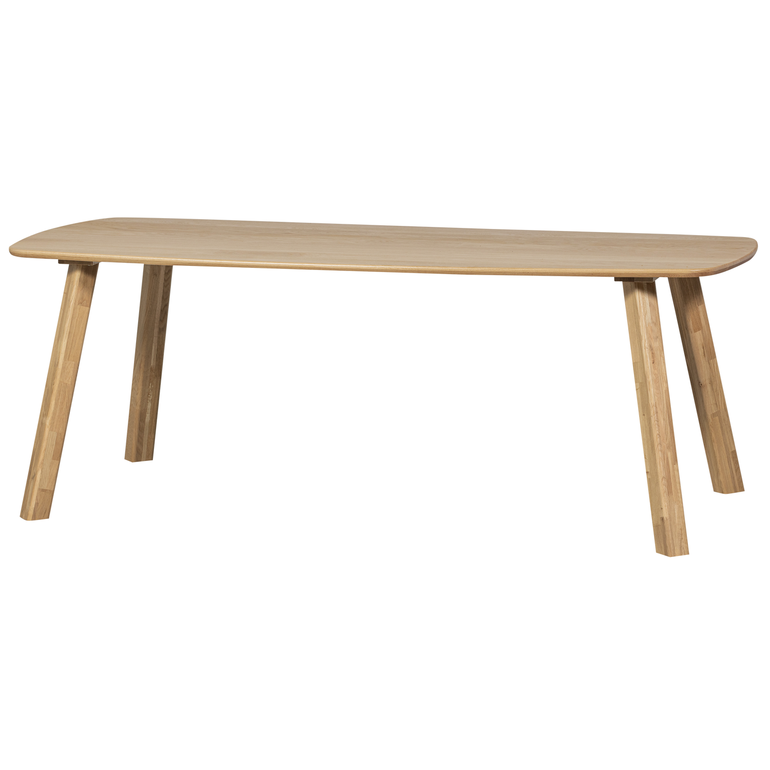 Tavolo da pranzo ovale danese Tablo 74x180 cm