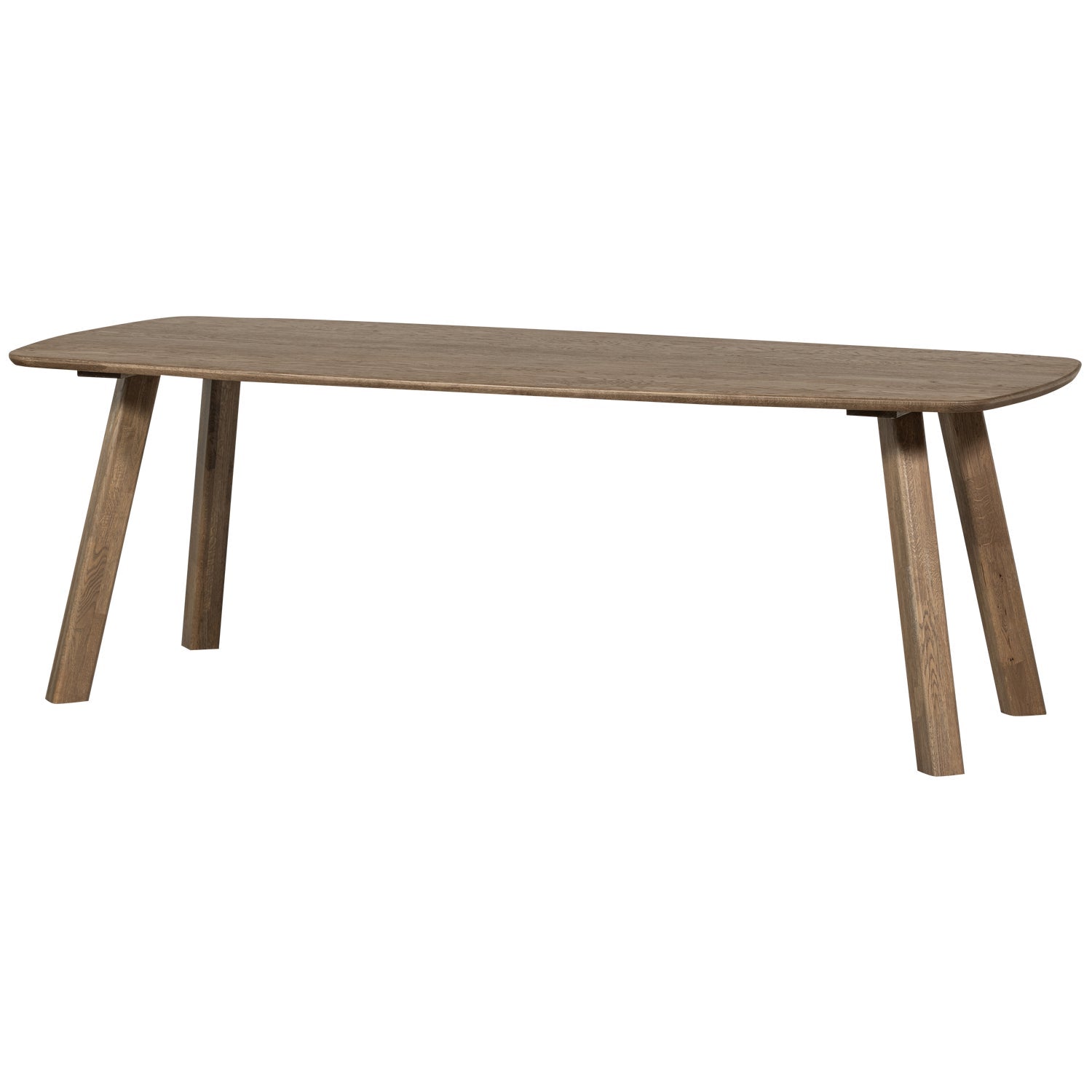 Tavolo da pranzo ovale in rovere Tablo 74x220 cm
