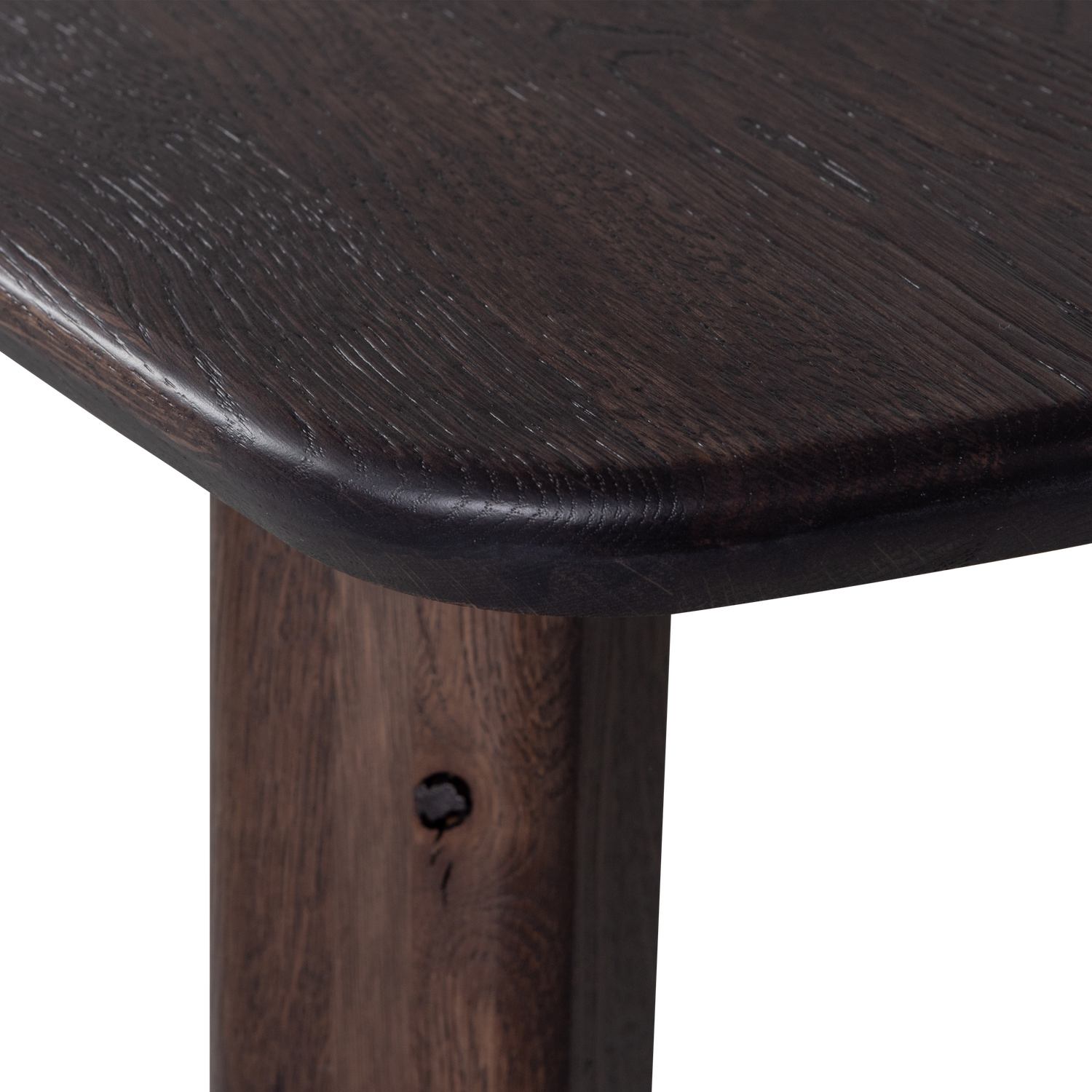 Tavolo da pranzo ovale in rovere Tablo 74x220 cm
