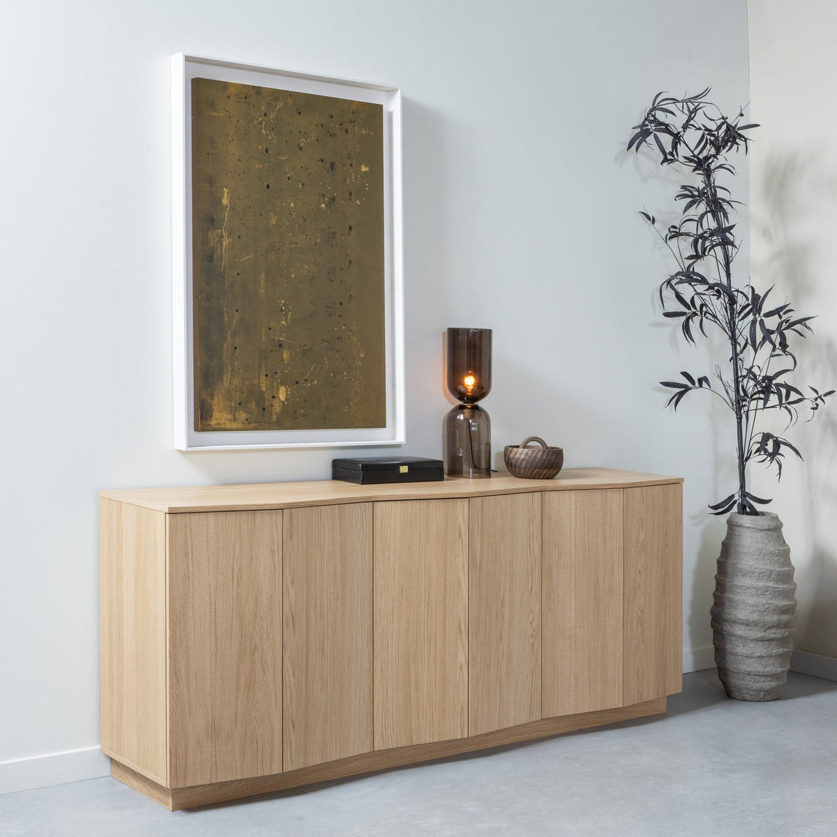 Madia 6 ante in rovere Zuma 85x200 cm