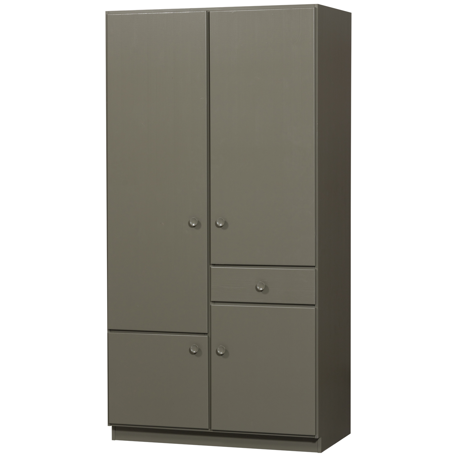 Armadio in pino verde Alfie 210x107cm