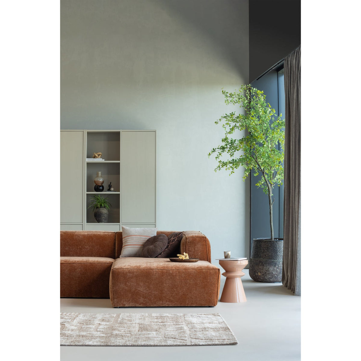 Set di 3 cuscini in cotone Azy 45x45 cm