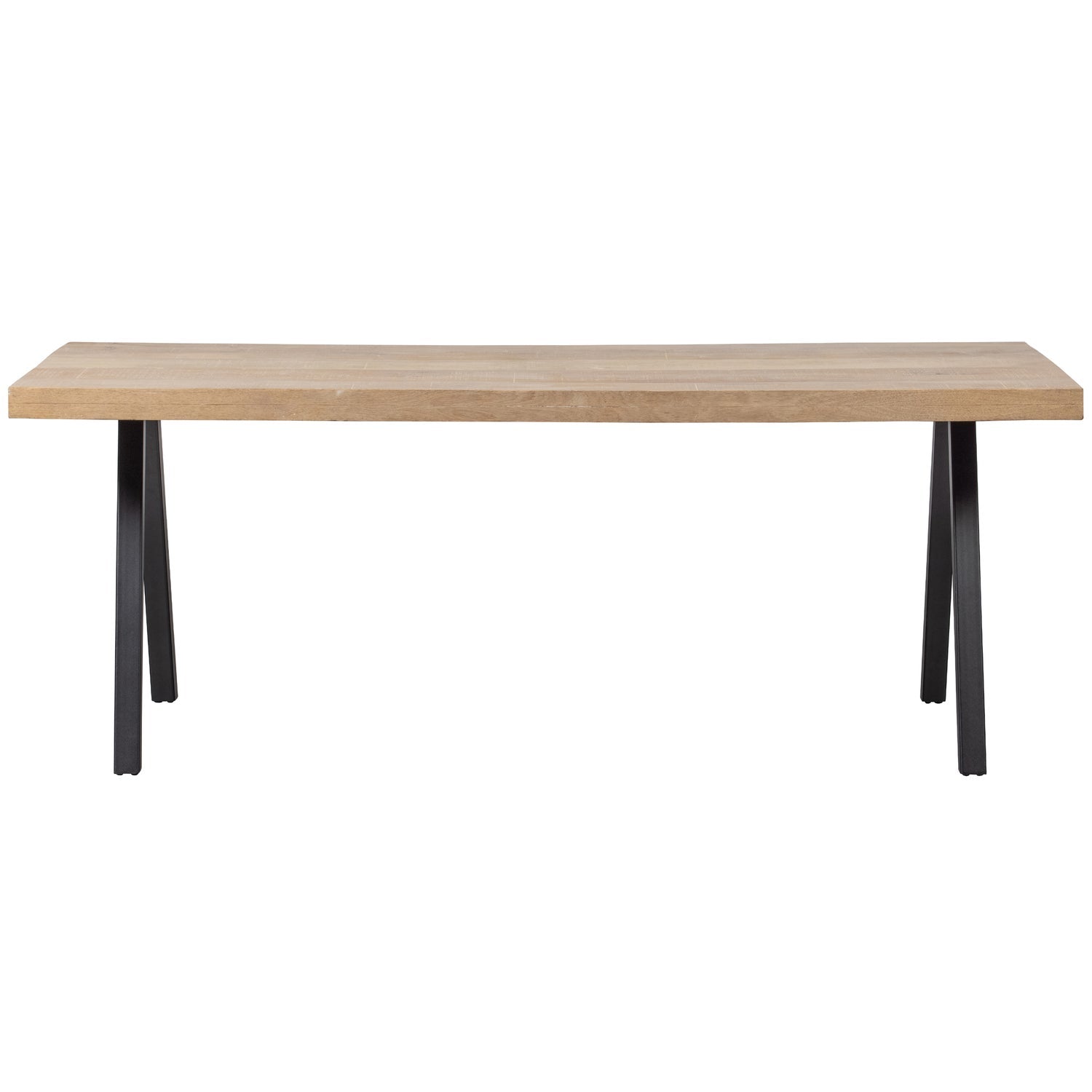 Tavolo da pranzo in rovere scuro Tablo 75x180 cm