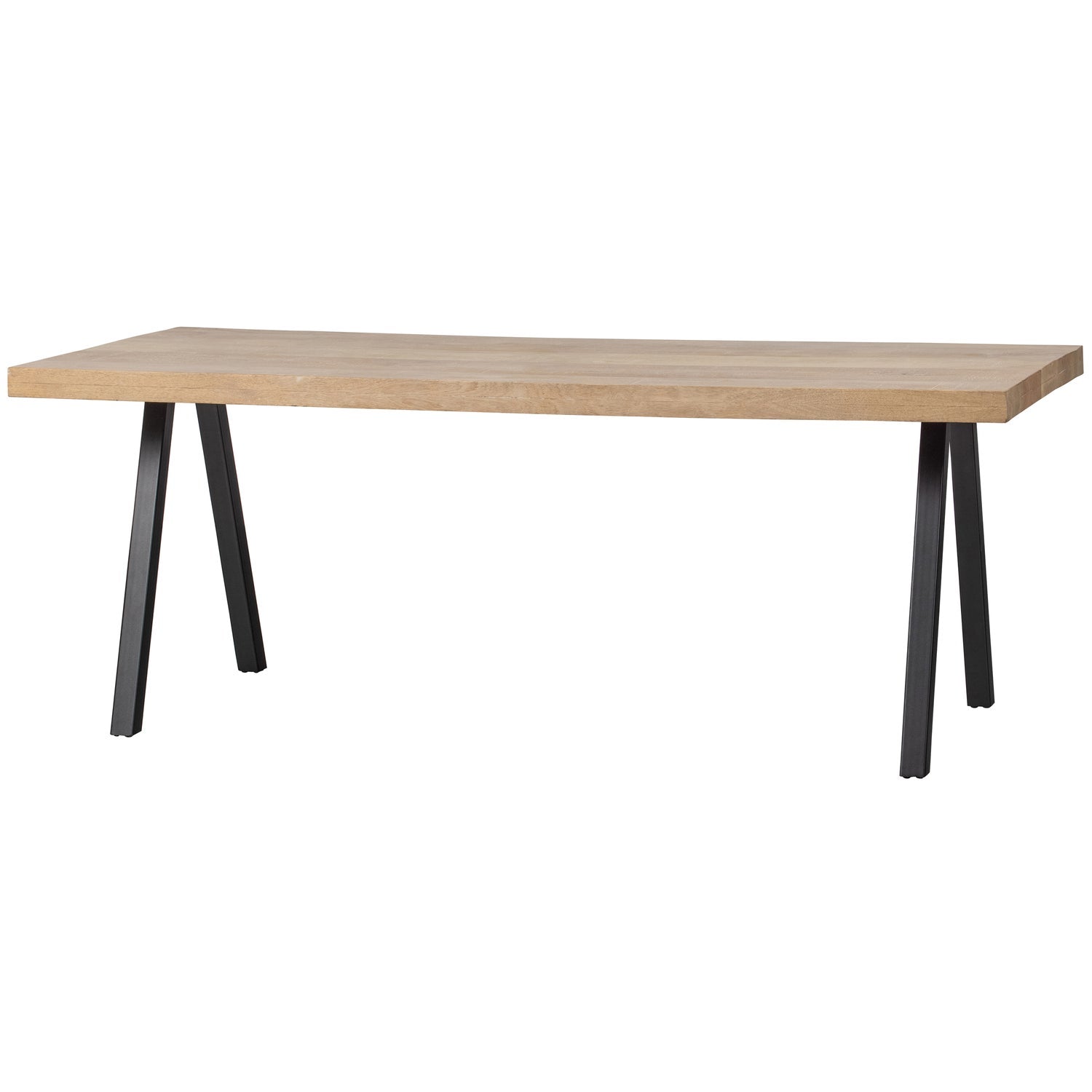 Tavolo da pranzo in rovere scuro Tablo 75x180 cm