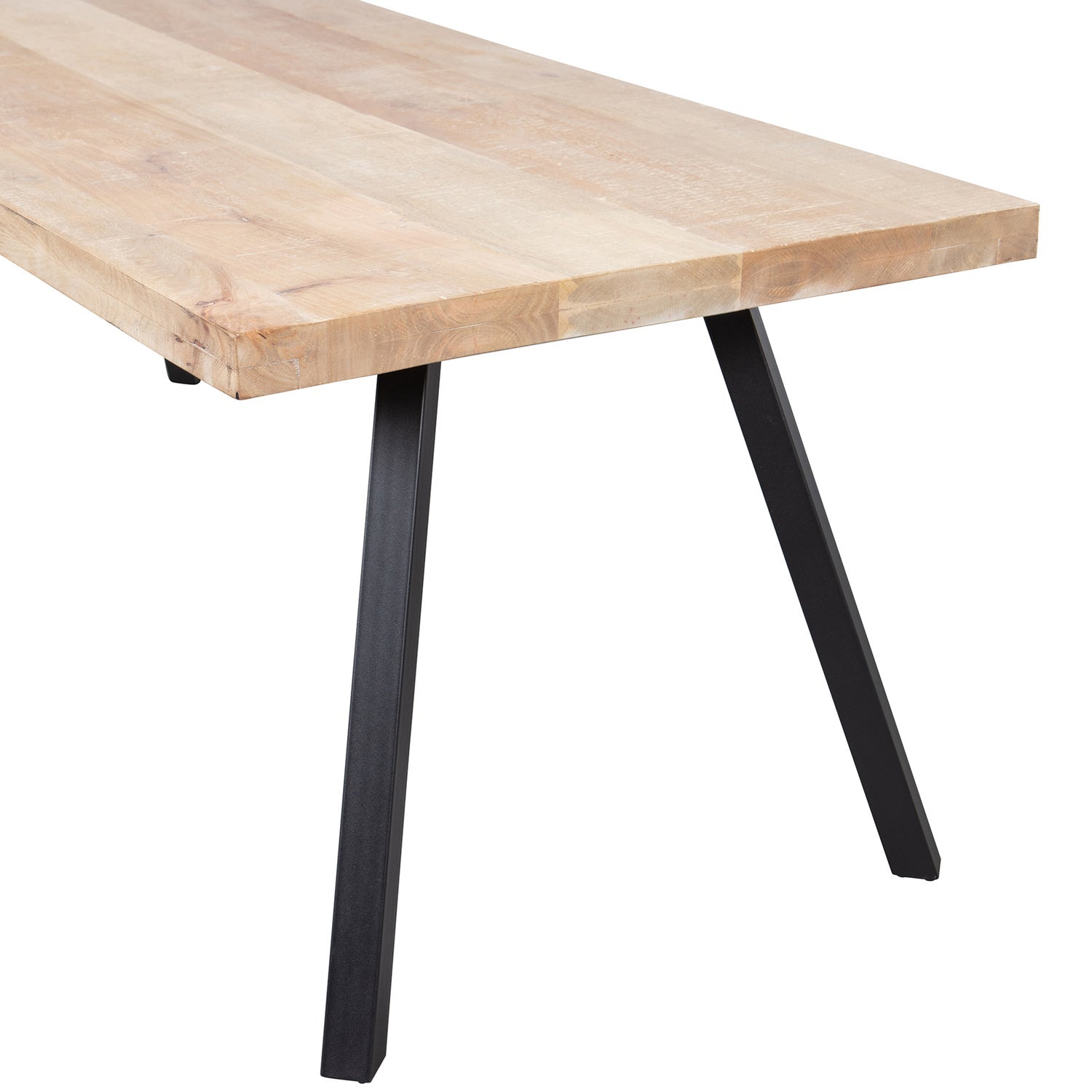 Tavolo da pranzo in rovere scuro Tablo 75x180 cm