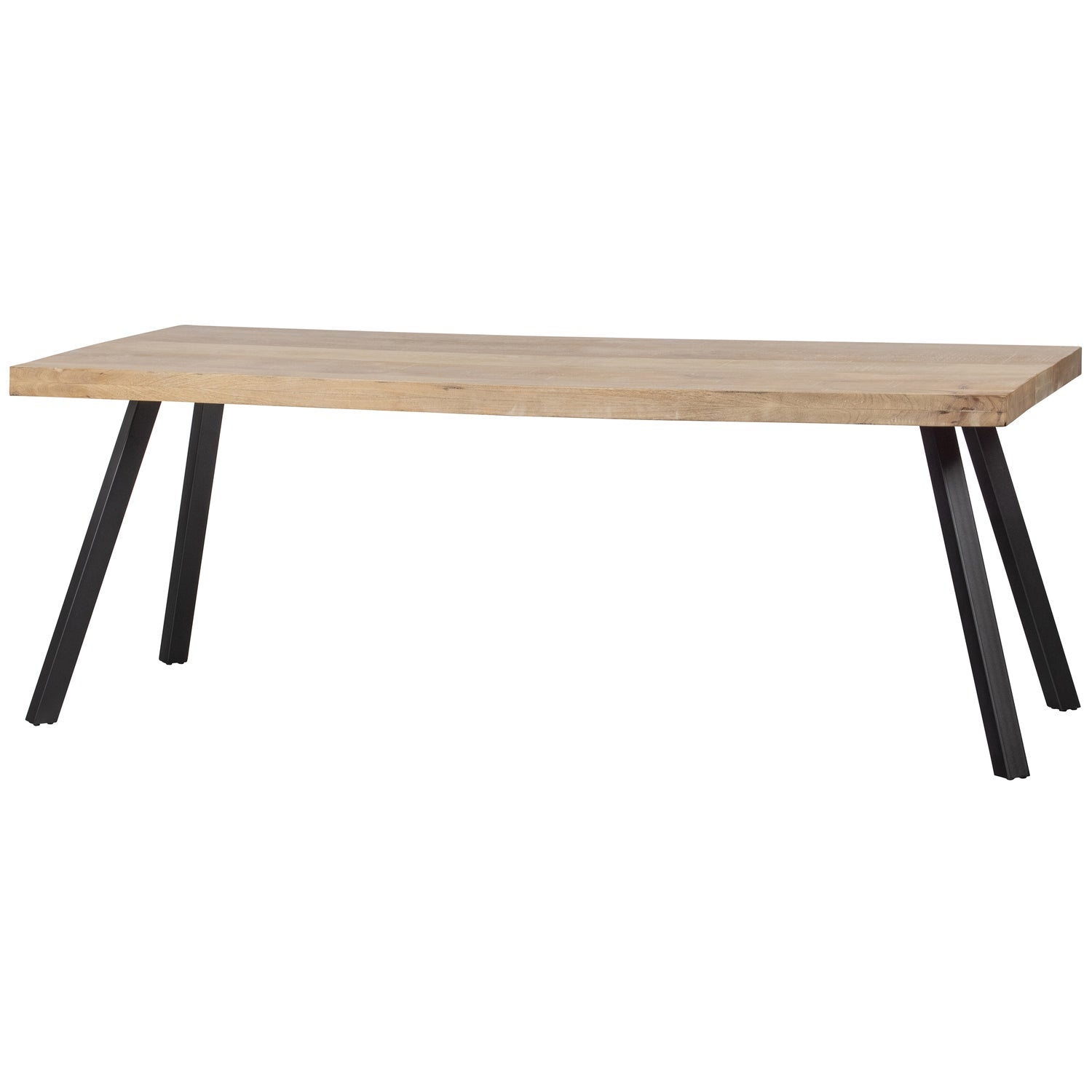 Tavolo da pranzo in rovere scuro Tablo 75x180 cm