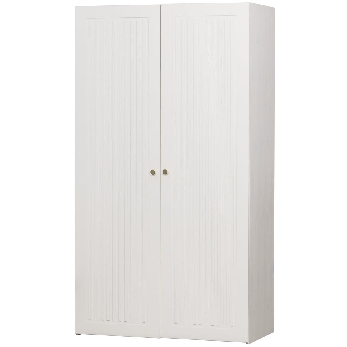 Cappottiera 2 ante in legno di pino bianco Sipke 210x110 cm