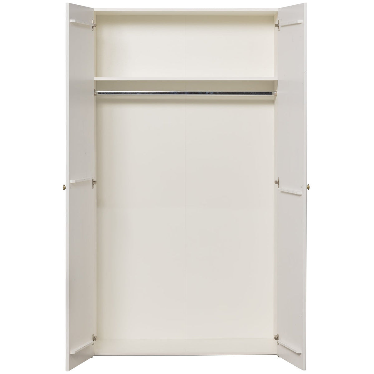 Cappottiera 2 ante in legno di pino bianco Sipke 210x110 cm