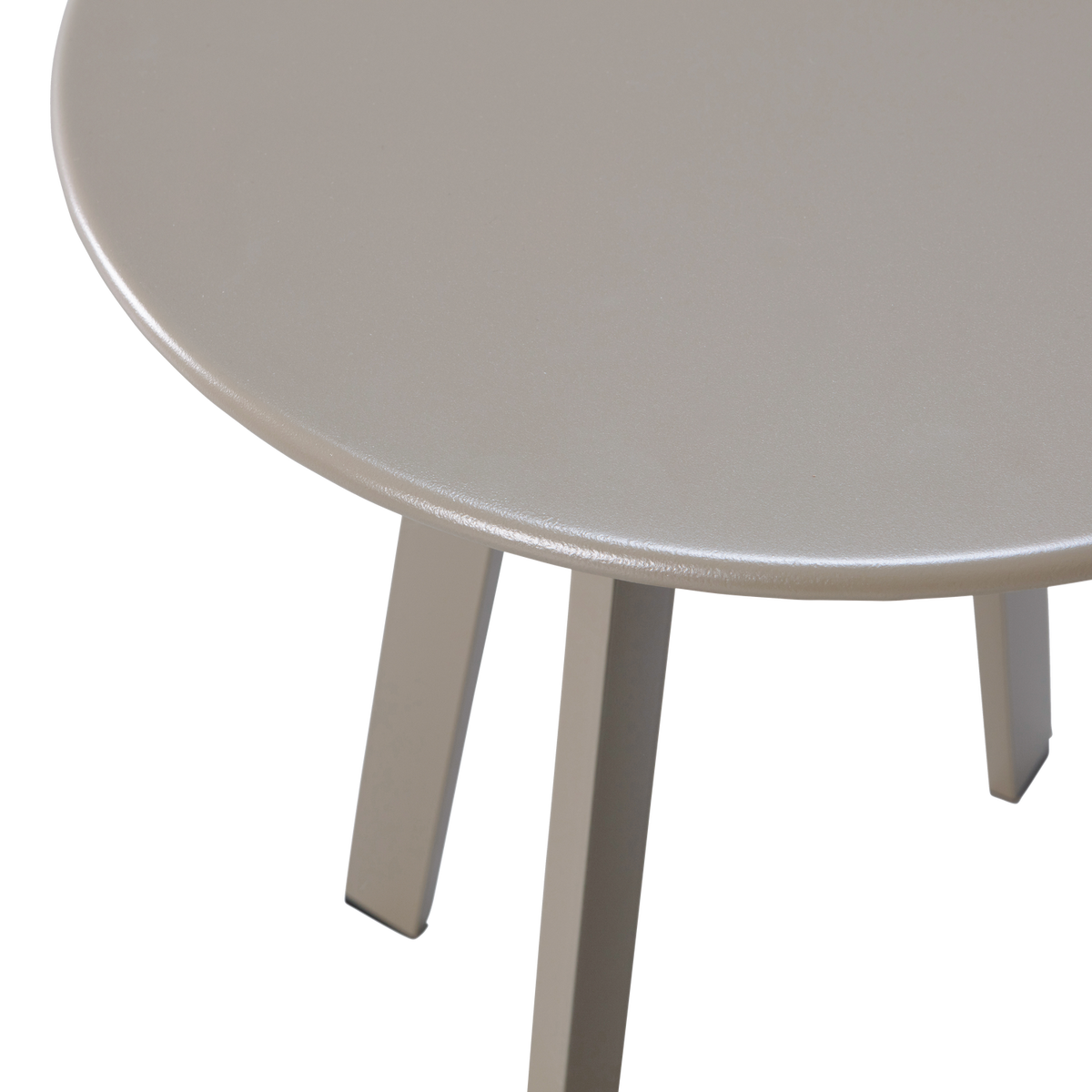 Set di 2 tavolini da esterno in metallo Twins 40x49 cm