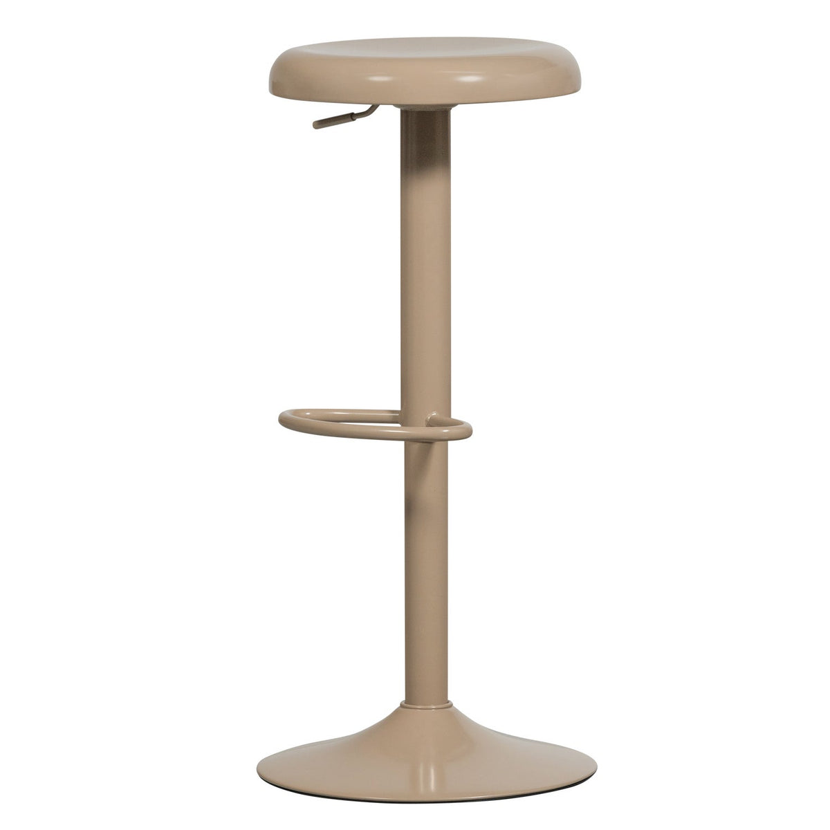 Sgabello da bar in alluminio Isaac 39x81 cm