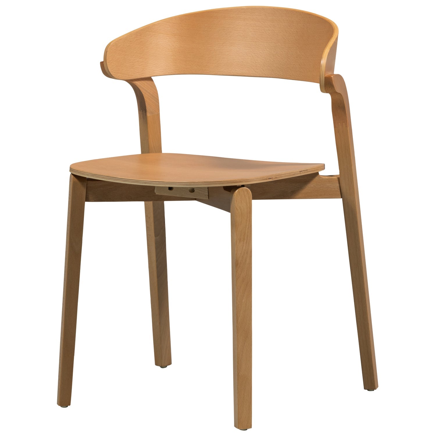 Set di 2 sedie in frassino Cras 52x75 cm
