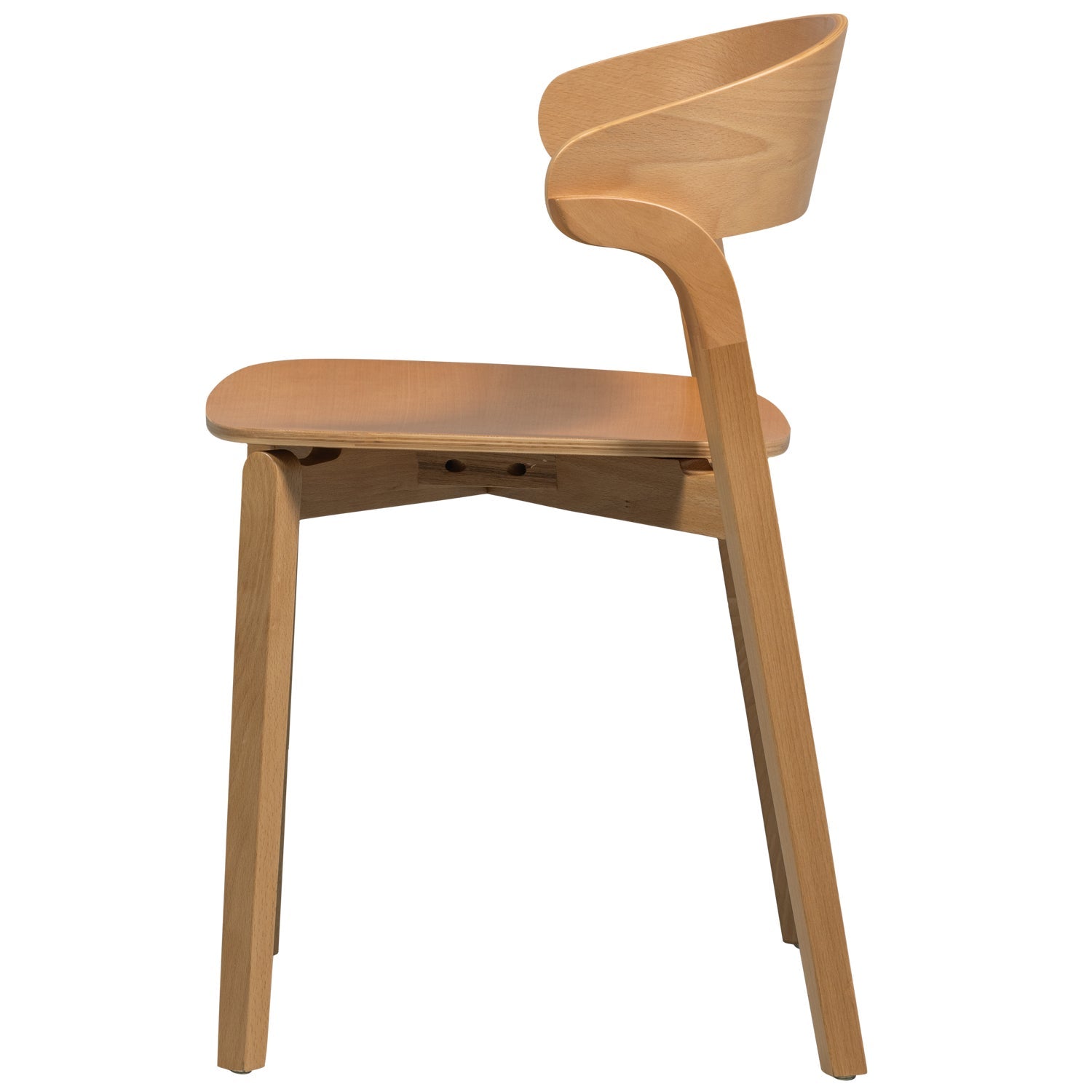 Set di 2 sedie in frassino Cras 52x75 cm