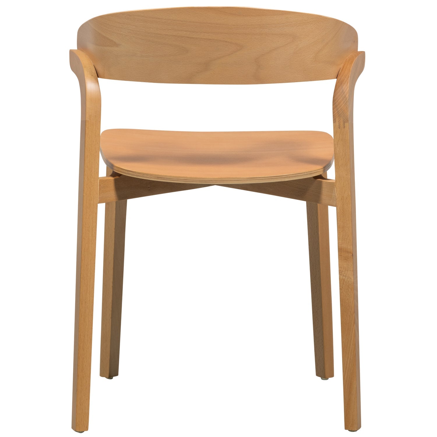 Set di 2 sedie in frassino Cras 52x75 cm