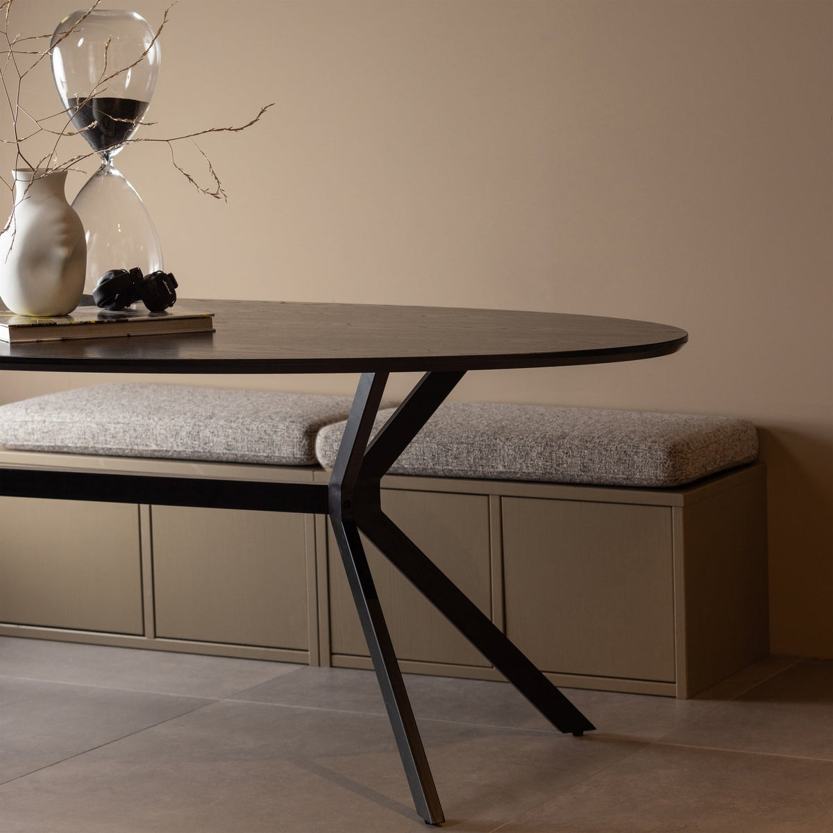 Mobile TV in legno di pino Turner 47x120 cm