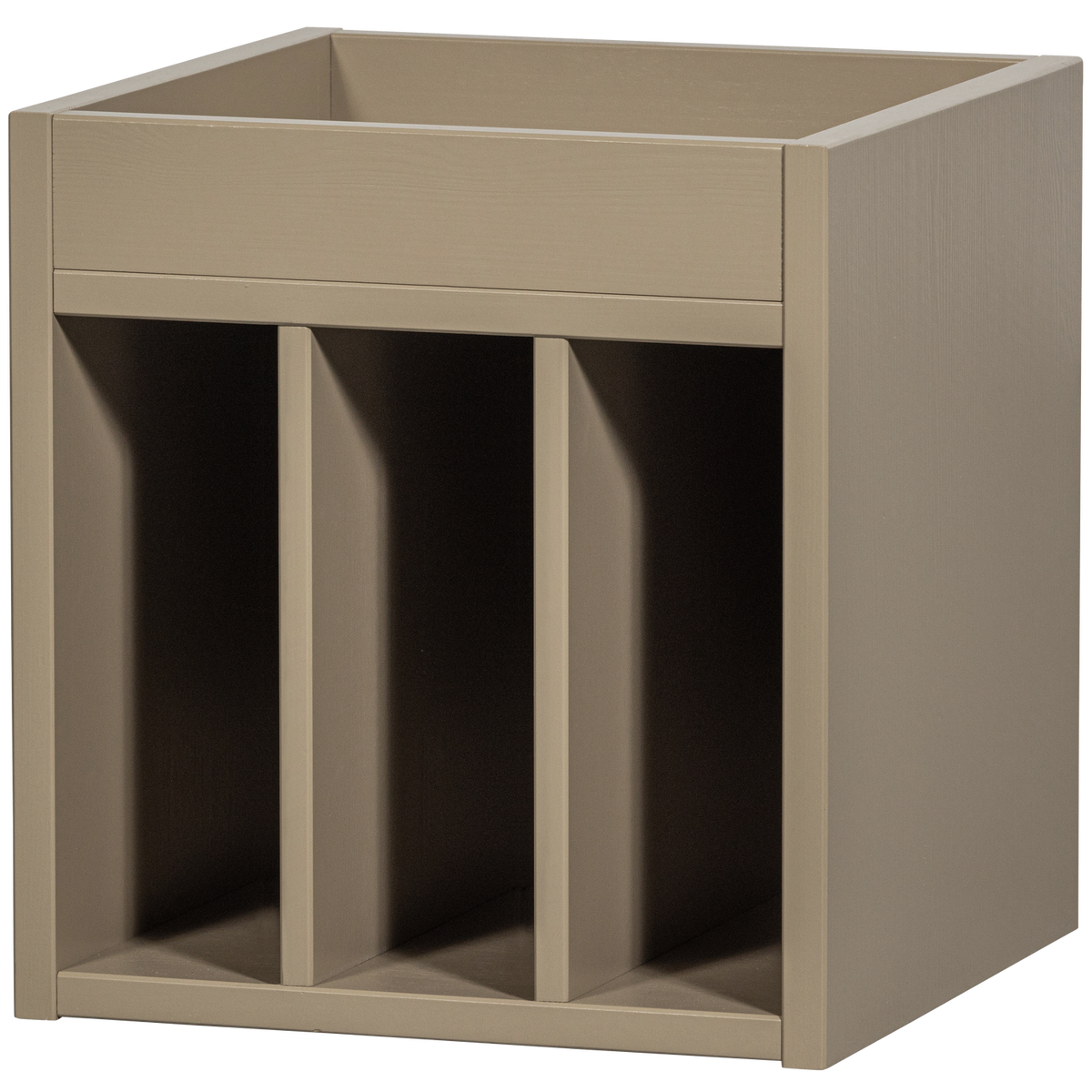 Mobile per giradischi in legno di pino Turner 47x44 cm