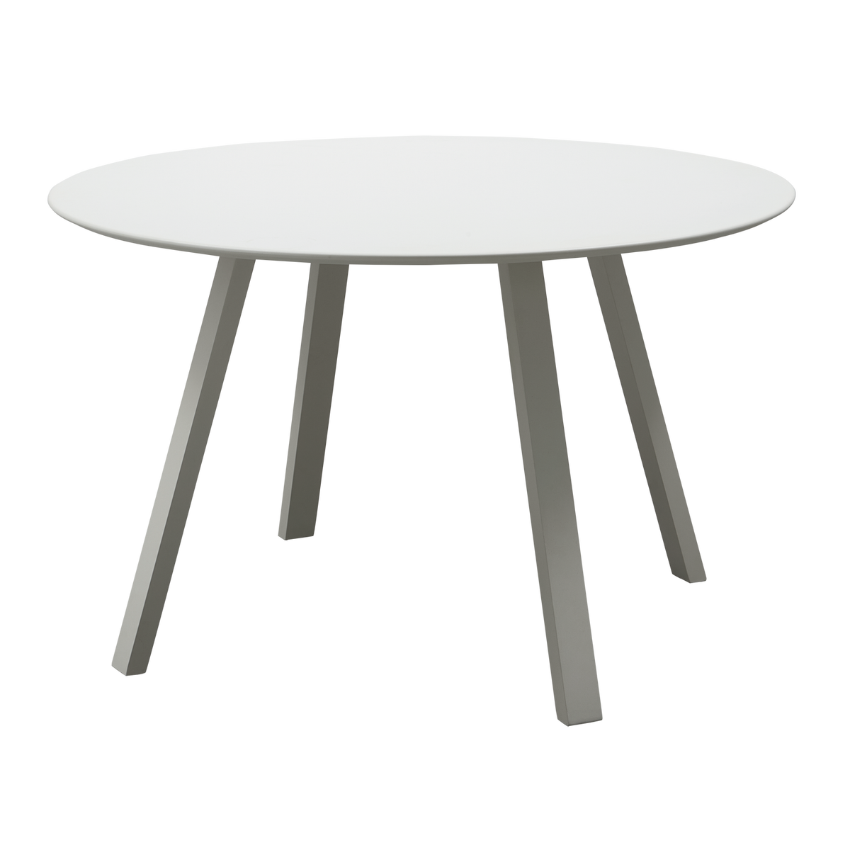 Tavolo da esterno in alluminio grigio chiaro Kryo 120x75 cm