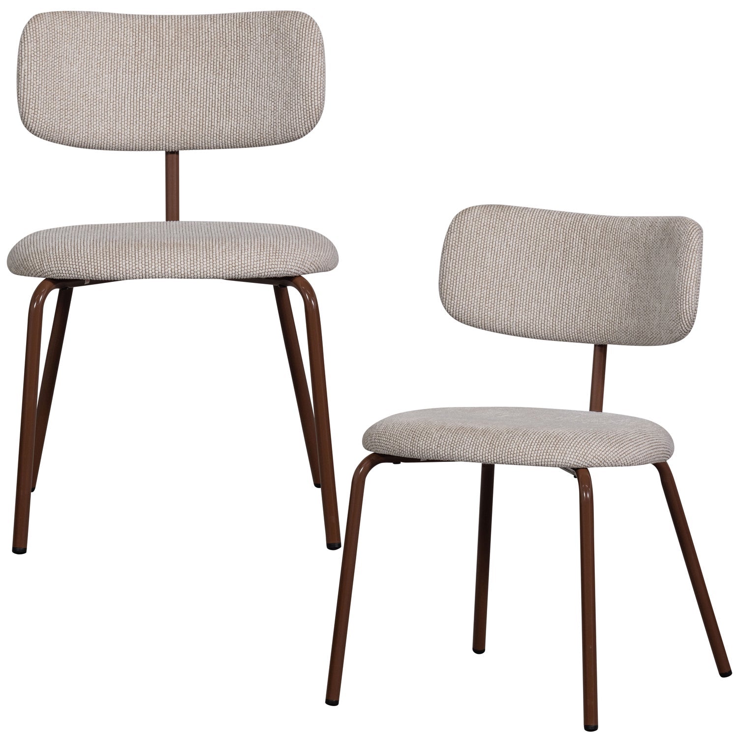 Set di 2 sedie da pranzo Travis 48x75 cm