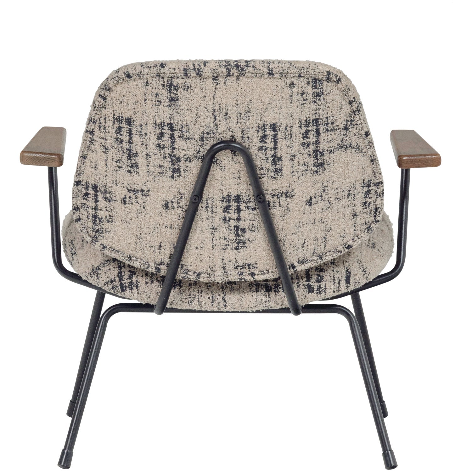Poltrona in poliestere con braccioli Aure 69x69 cm