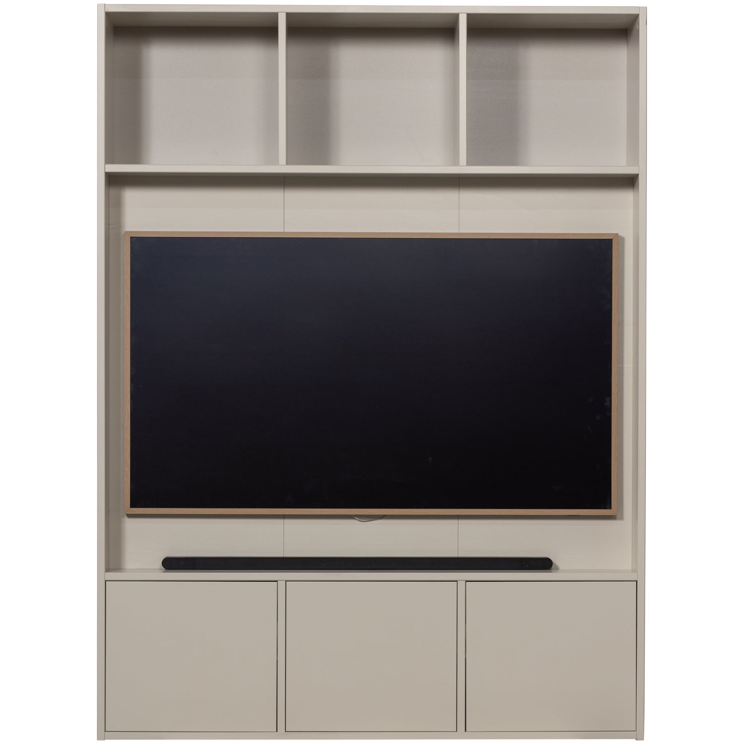 Mobile TV 3 ante in legno di pino Meggy 160x215 cm - modulo componibile