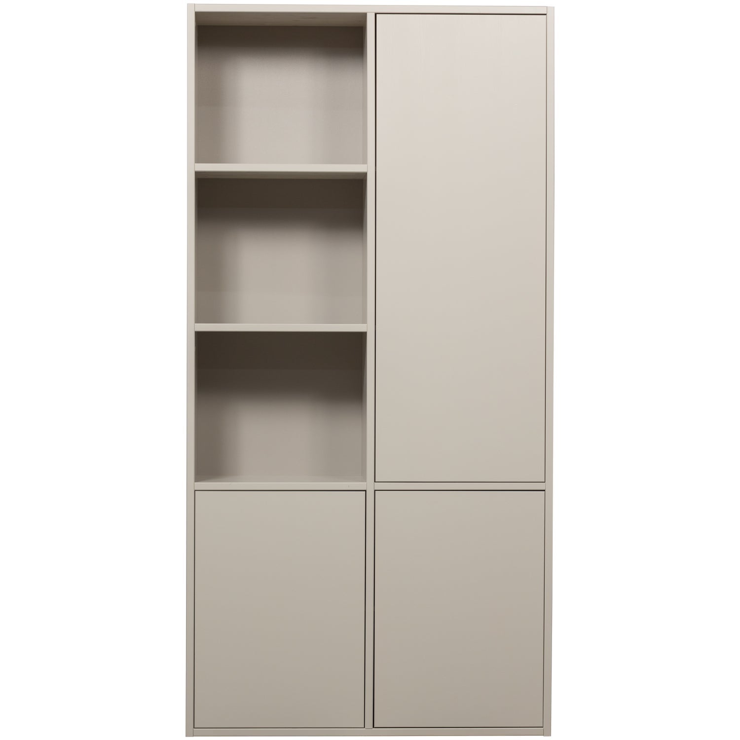 Armadio 3 ante in legno di pino Meggy 108x215 cm - modulo componibile