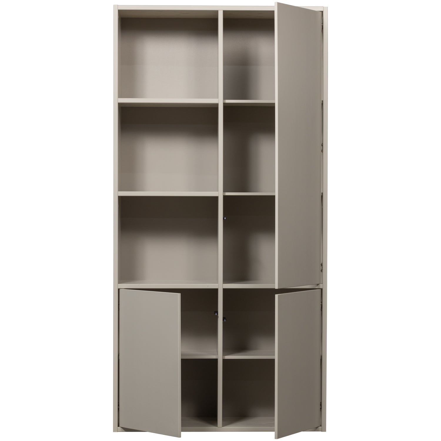 Armadio 3 ante in legno di pino Meggy 108x215 cm - modulo componibile