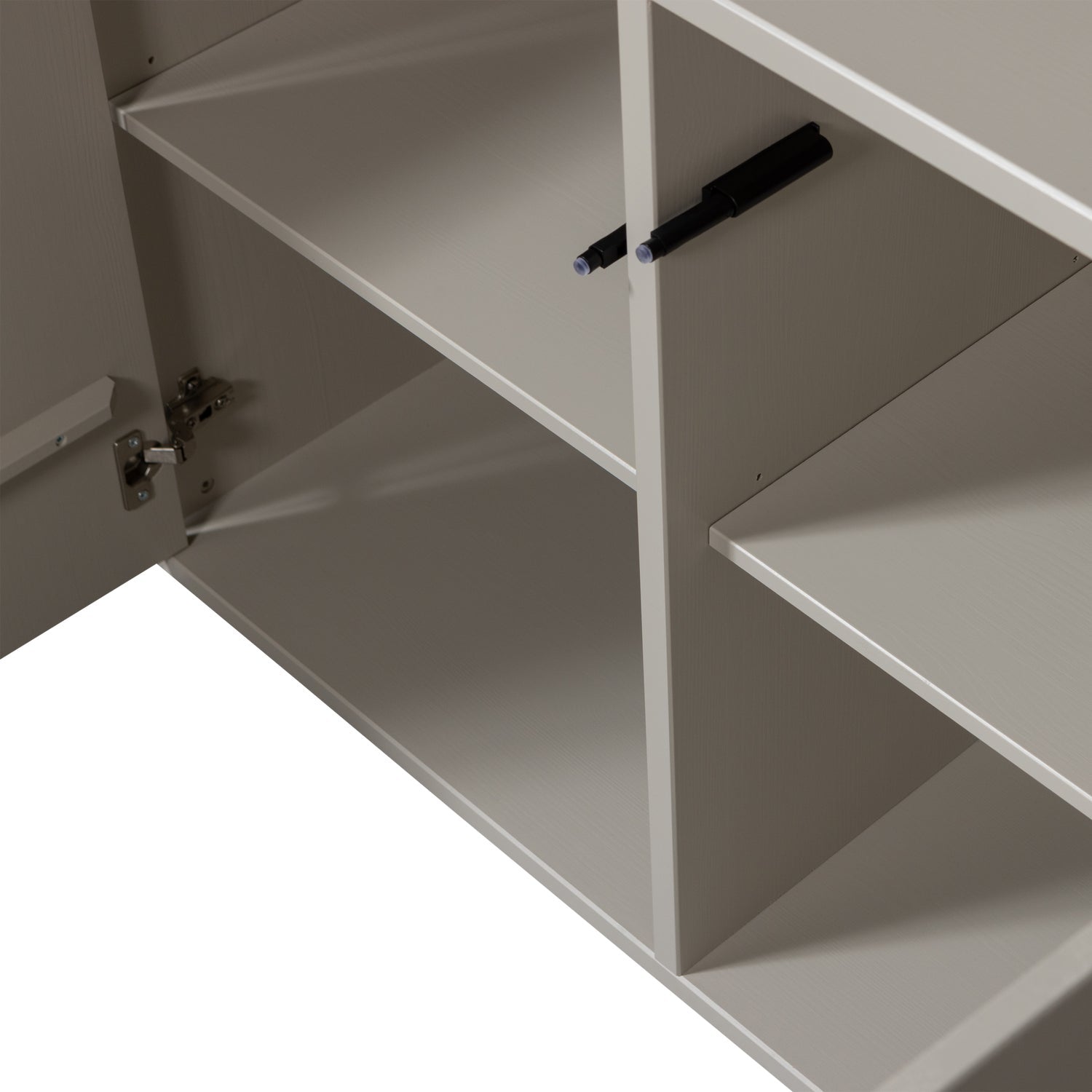 Armadio 3 ante in legno di pino Meggy 108x215 cm - modulo componibile