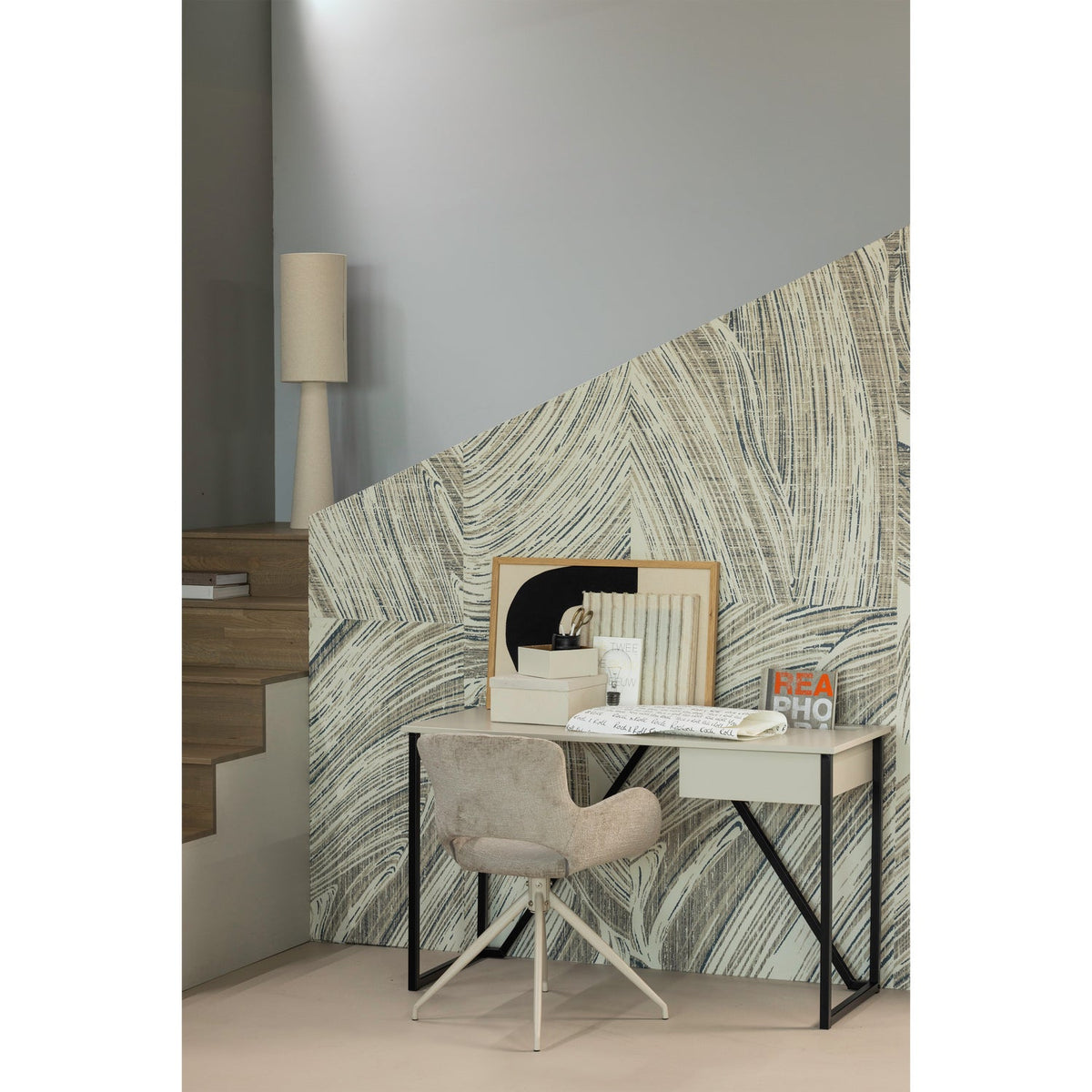 Set di 2 sedie da pranzo girevoli in velluto Eliva 58x58 cm