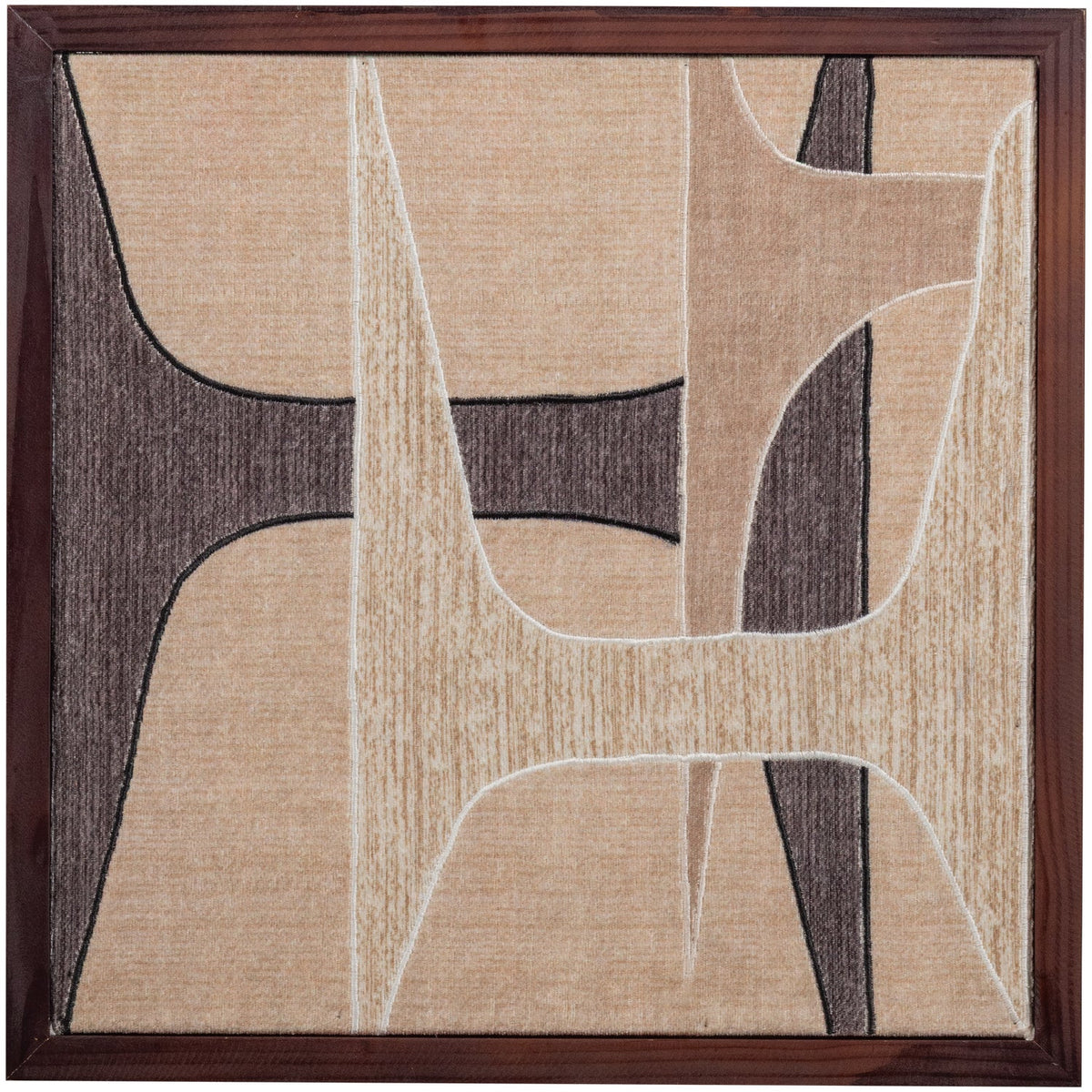 Set di 6 decorazioni parete Enno 60x60 cm