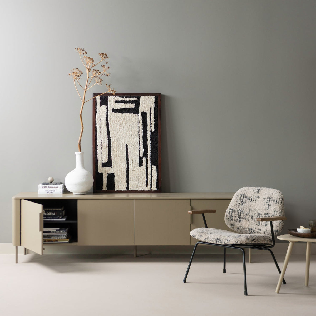 Set di 6 decorazioni parete Anka 90x60 cm