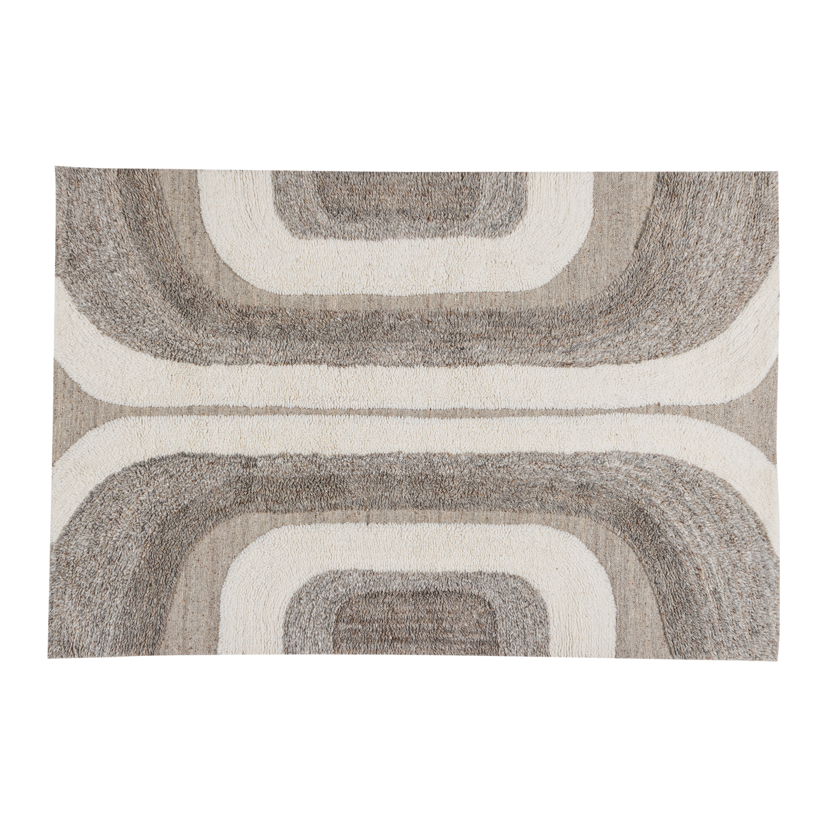 Tappeto in lana/cotone Kael 170x240 cm