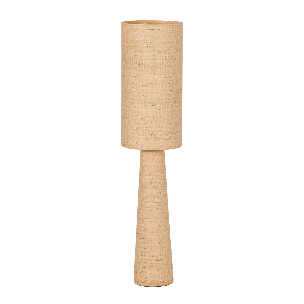 Lampada da terra in rafia Syra 30x130 cm