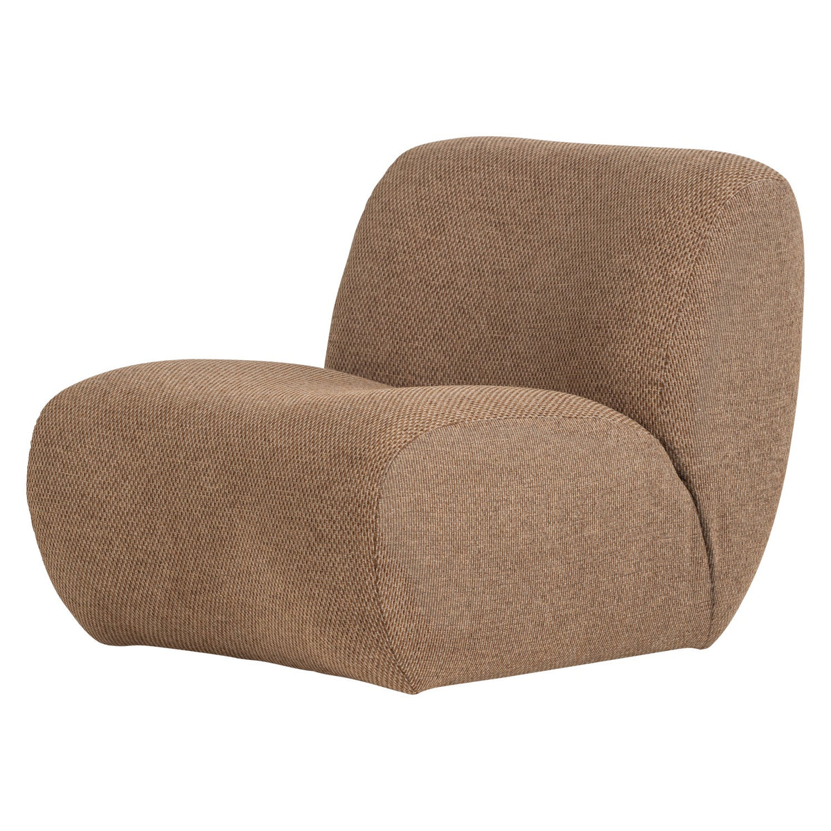 Poltrona in ciniglia Adele 76x74 cm