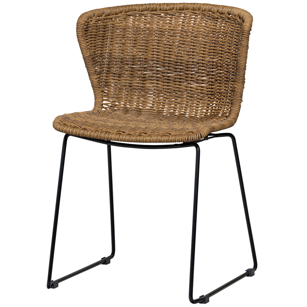 Set di 2 sedie da esterno in rattan sintetico Wings 54x77 cm