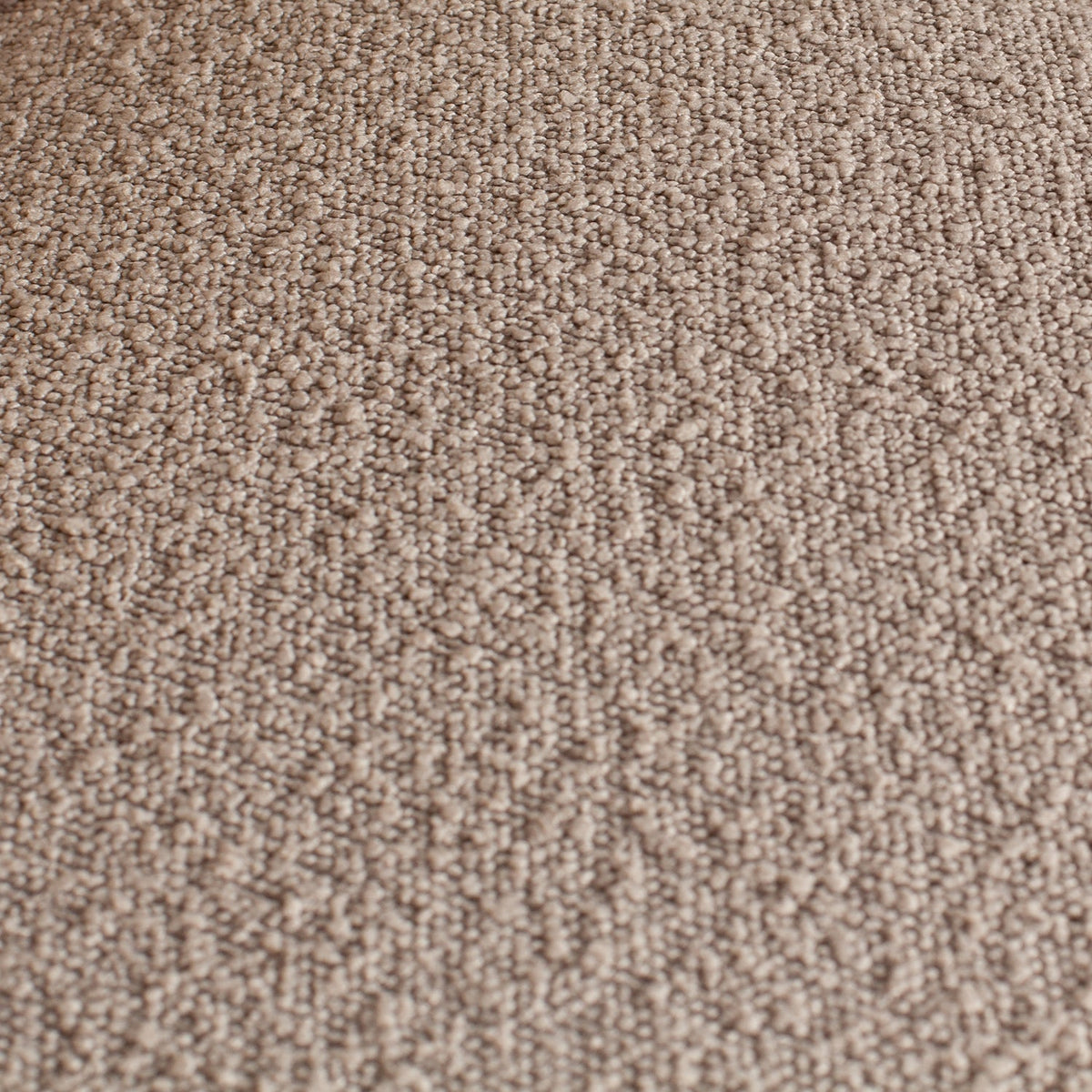 Poggiapiedi in tessuto bouclé Statement 80x40 cm