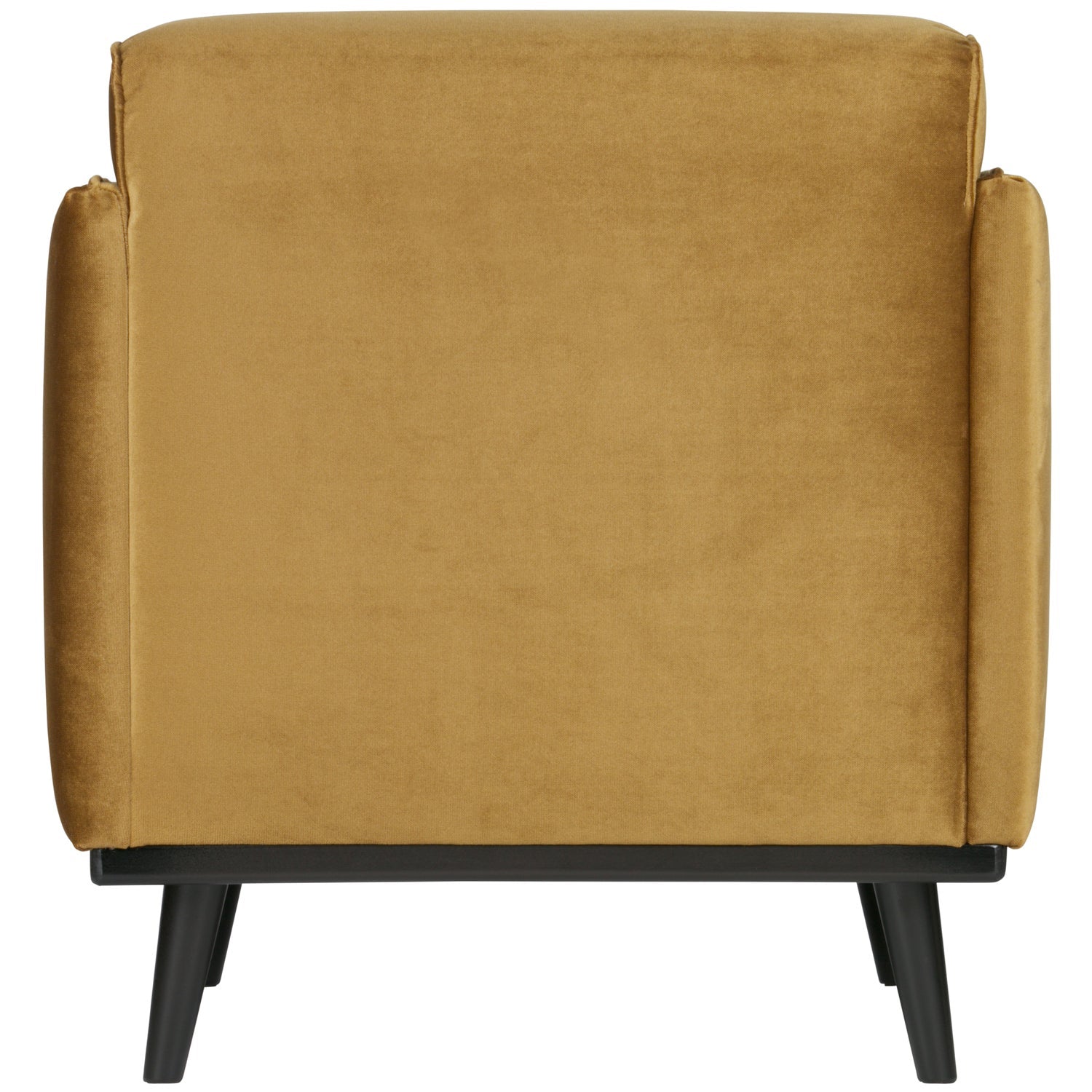 Poltrona in velluto con braccioli Statement 72x77 cm