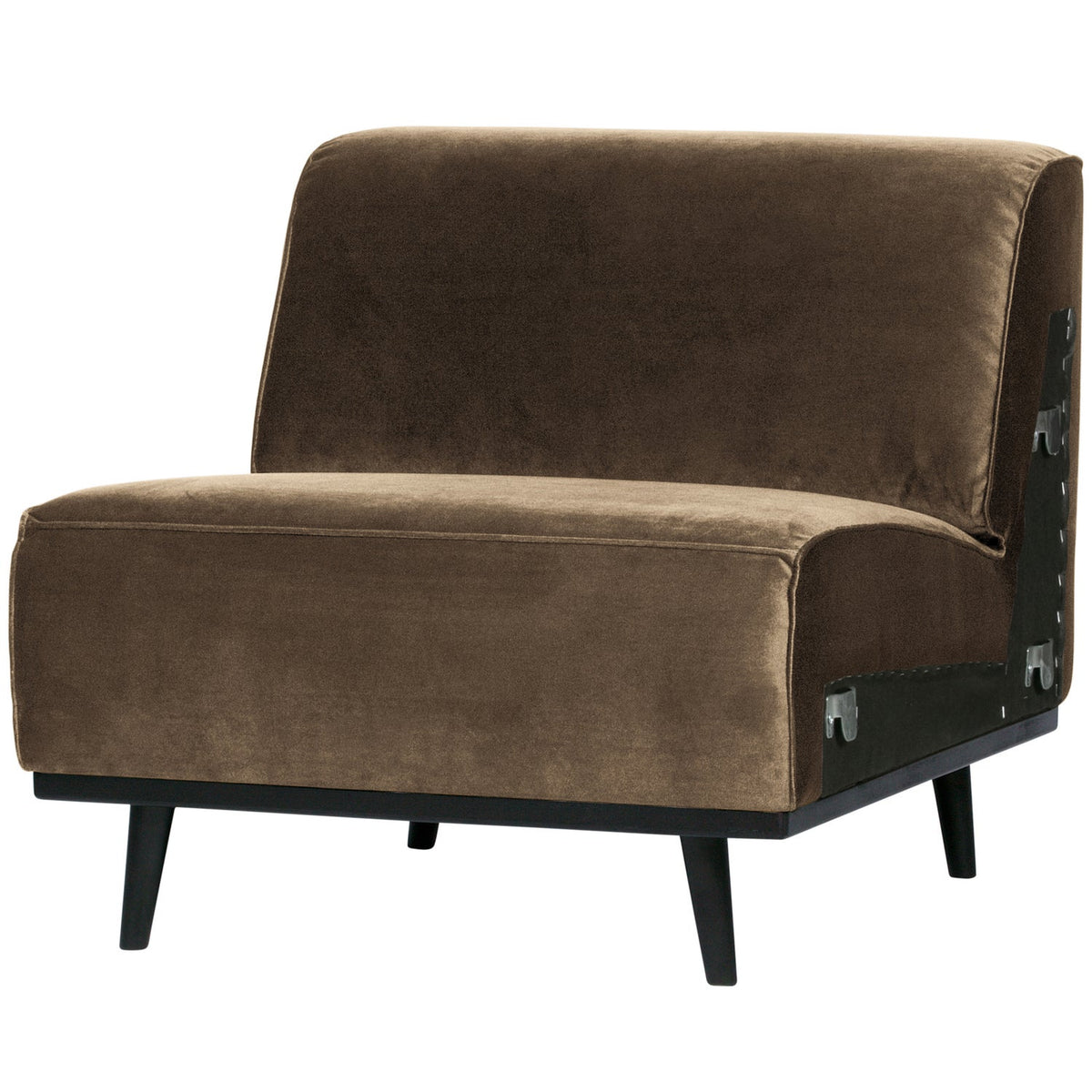 Poltrona in velluto Statement 79x77 cm